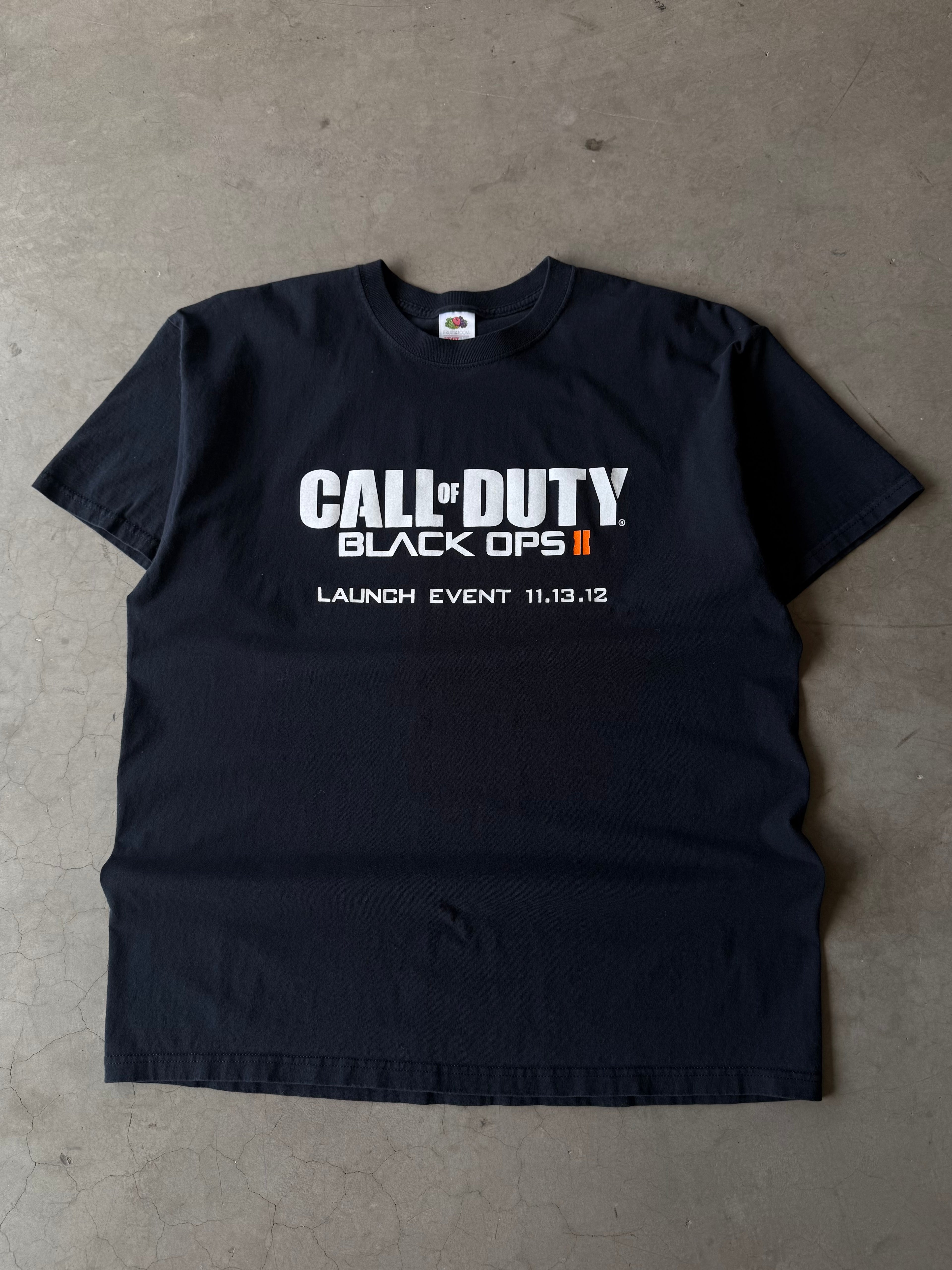 Early 2000s Call of Duty Black Ops II Launch Event Tee(XL)