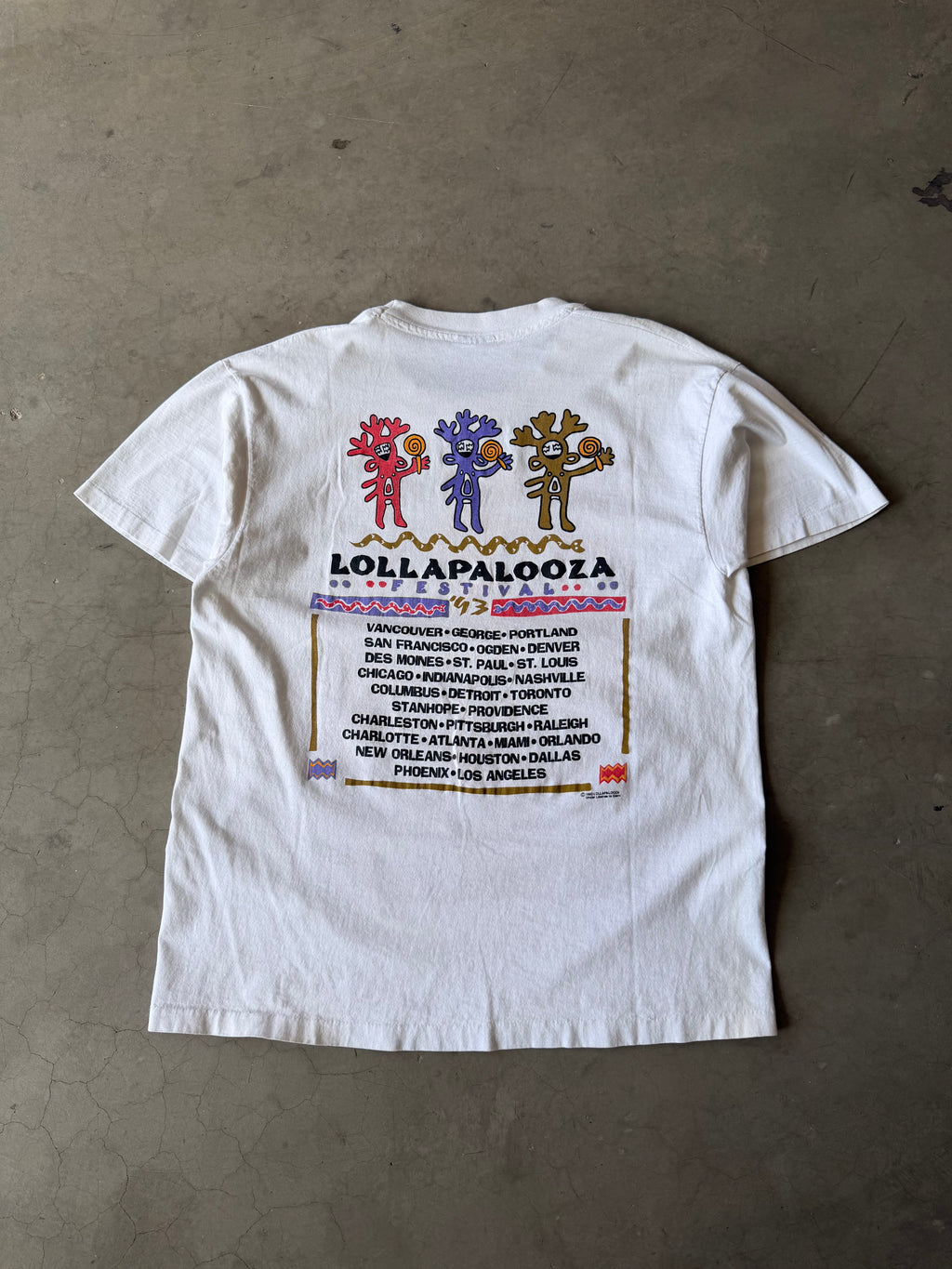 1990s Lollapalooza 93’ Tee(XL)