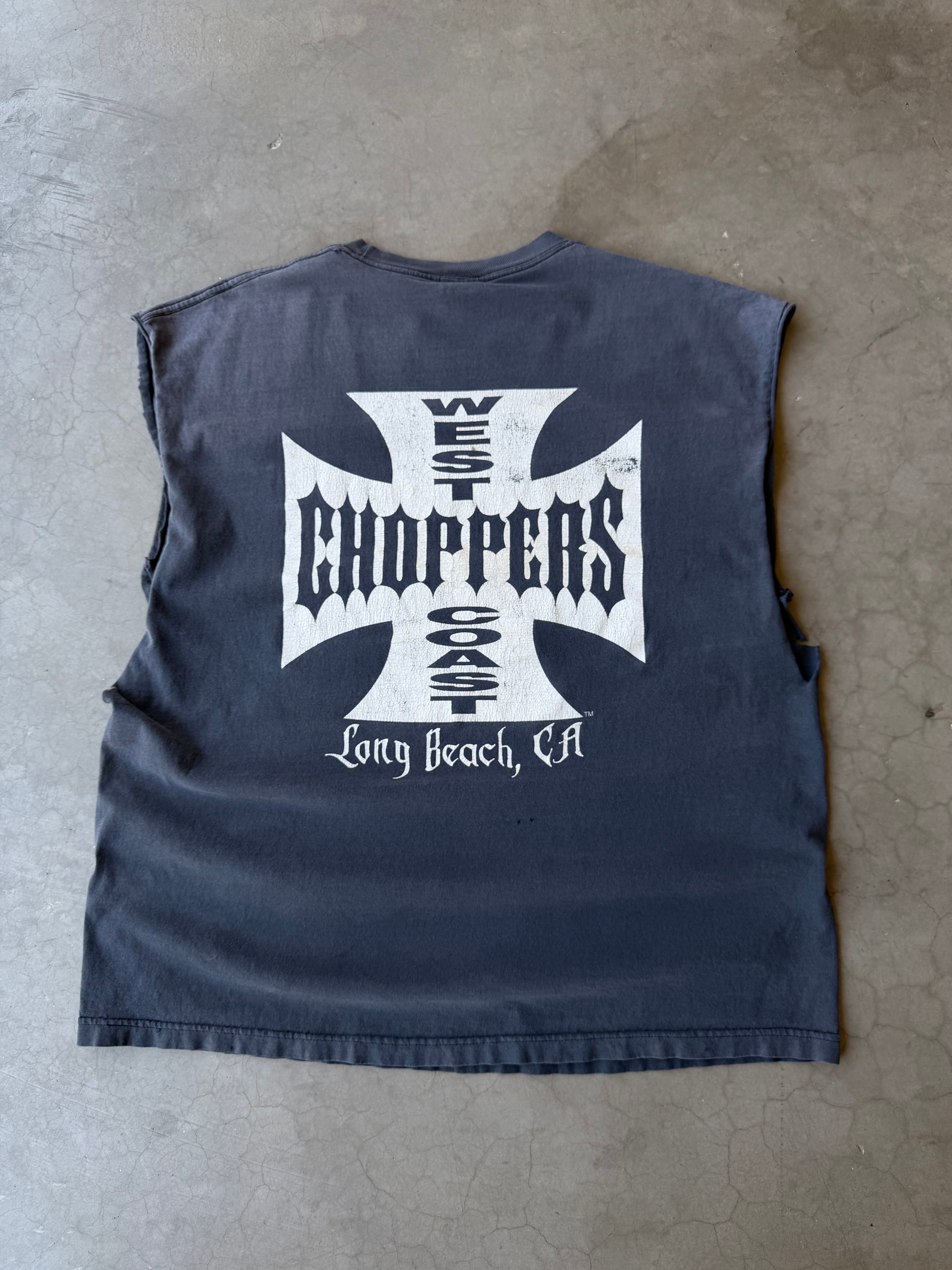 Early 2000s Faded West Coast Choppers Tank Tee