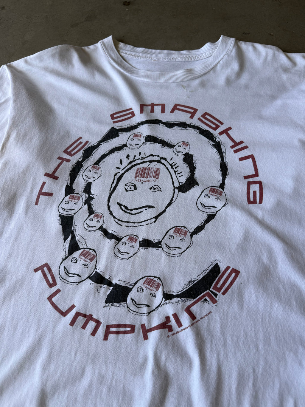 1990s The Smashing Pumpkins Leave me Alone Tee(XL)