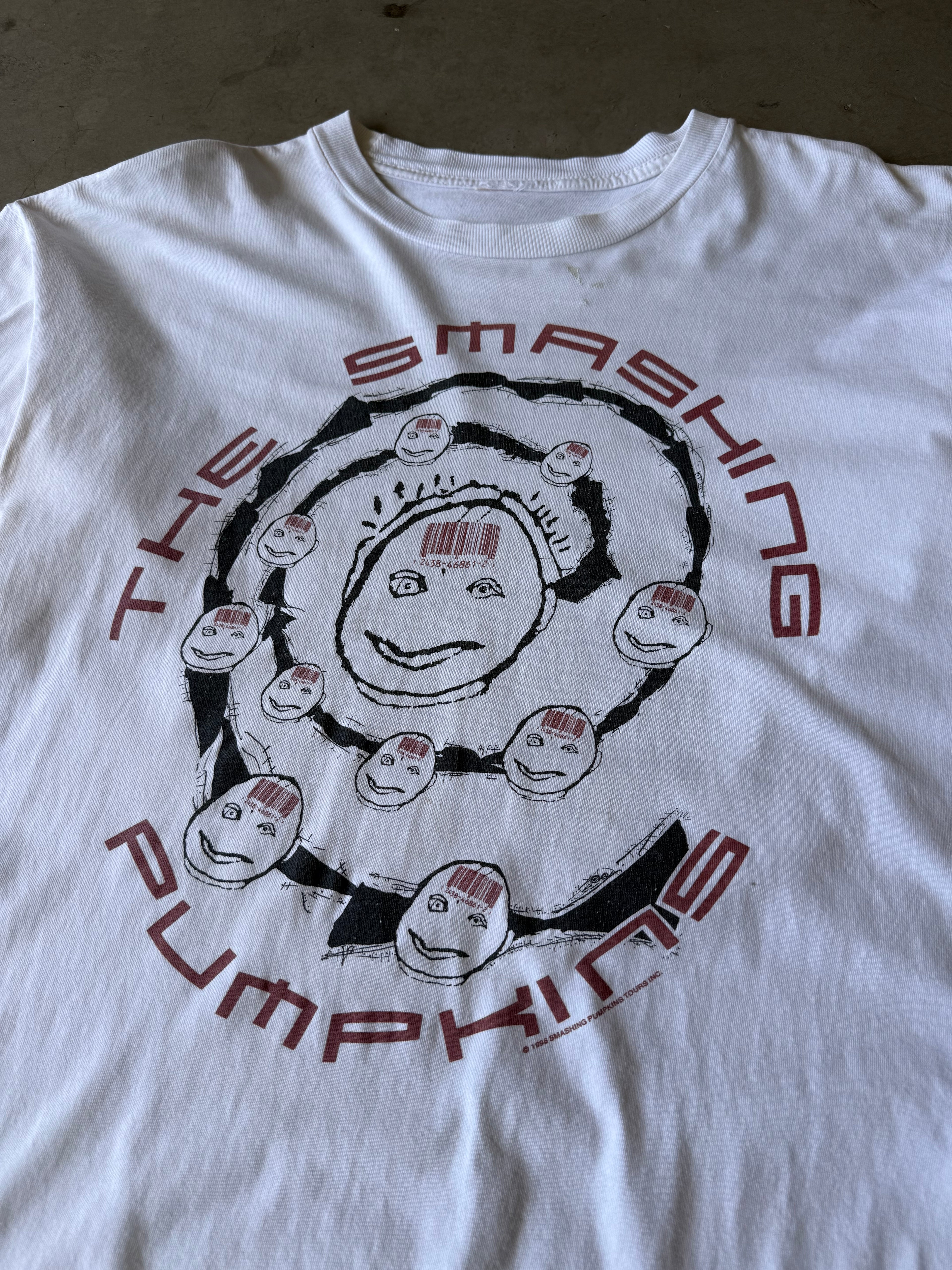 1990s The Smashing Pumpkins Leave me Alone Tee(XL)