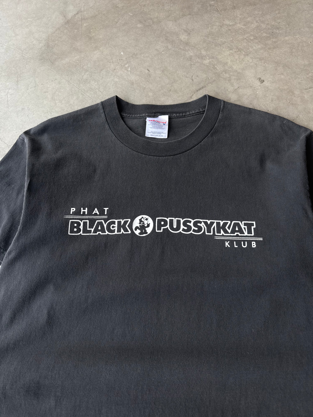 Early 2000s Phat Black Pussykat Klub Tee(L)