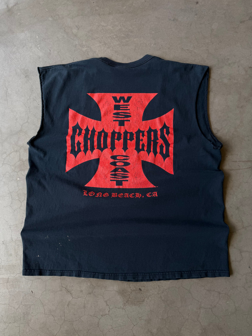 Early 2000s Red West Coast Choppers Tank Tee(XL)