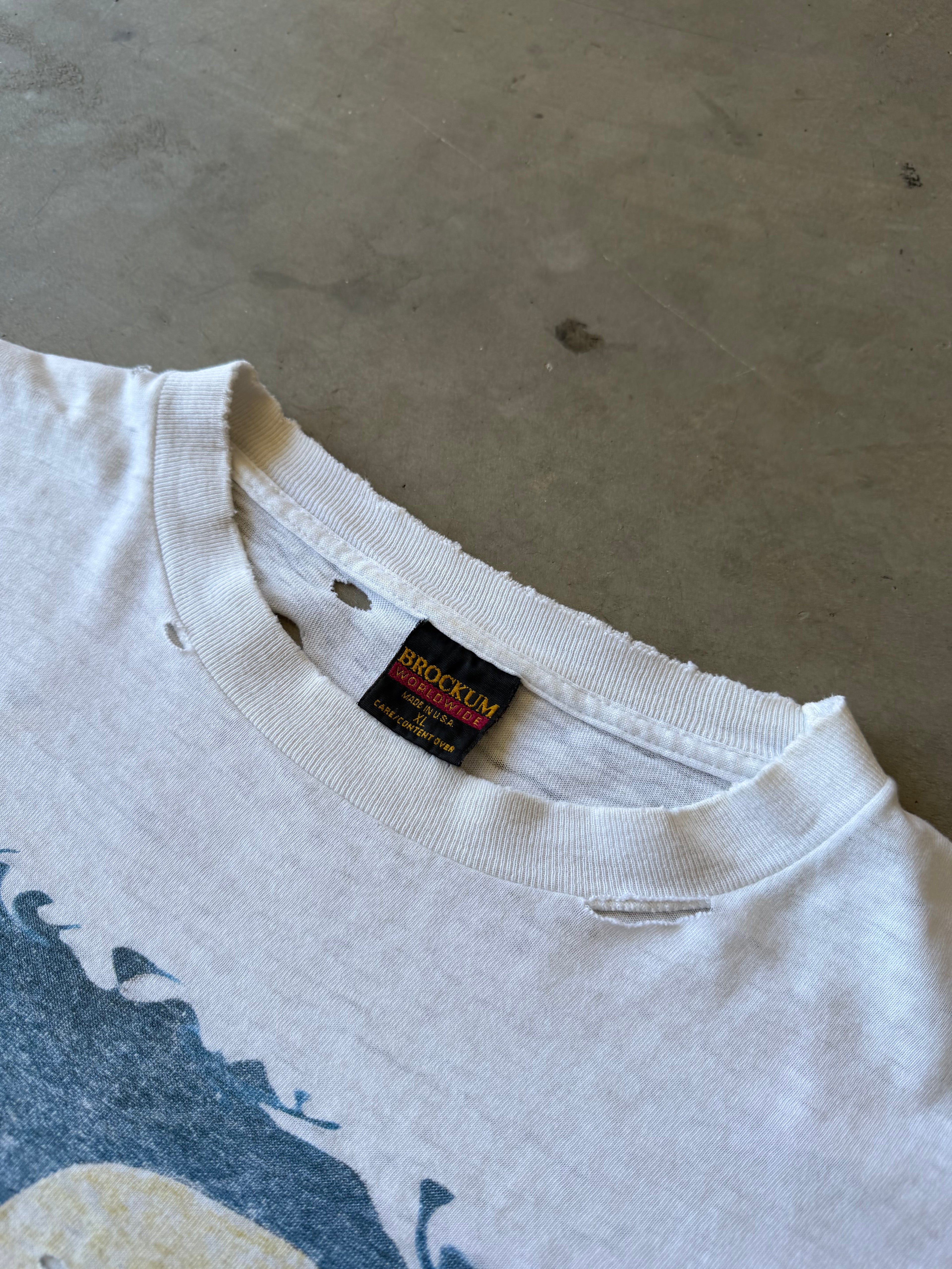 1990s Distressed Pink Floyd Division Bell Tee(XL)