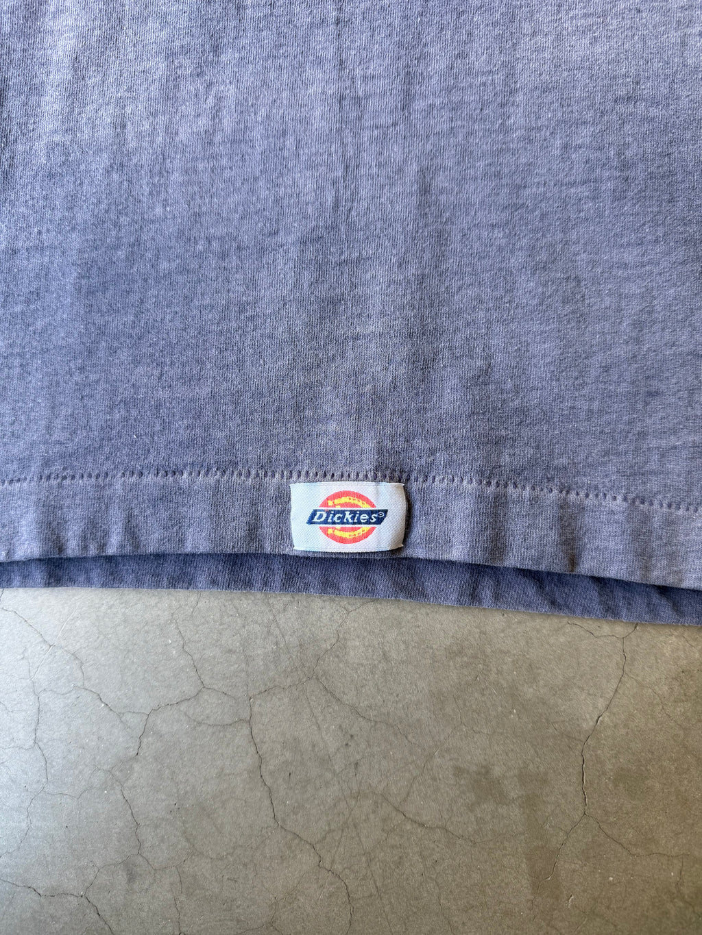 1990s Extremely Faded Dickies Pocket Tee(L)