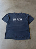 1990s Faded Life Sucks Tee(XL)