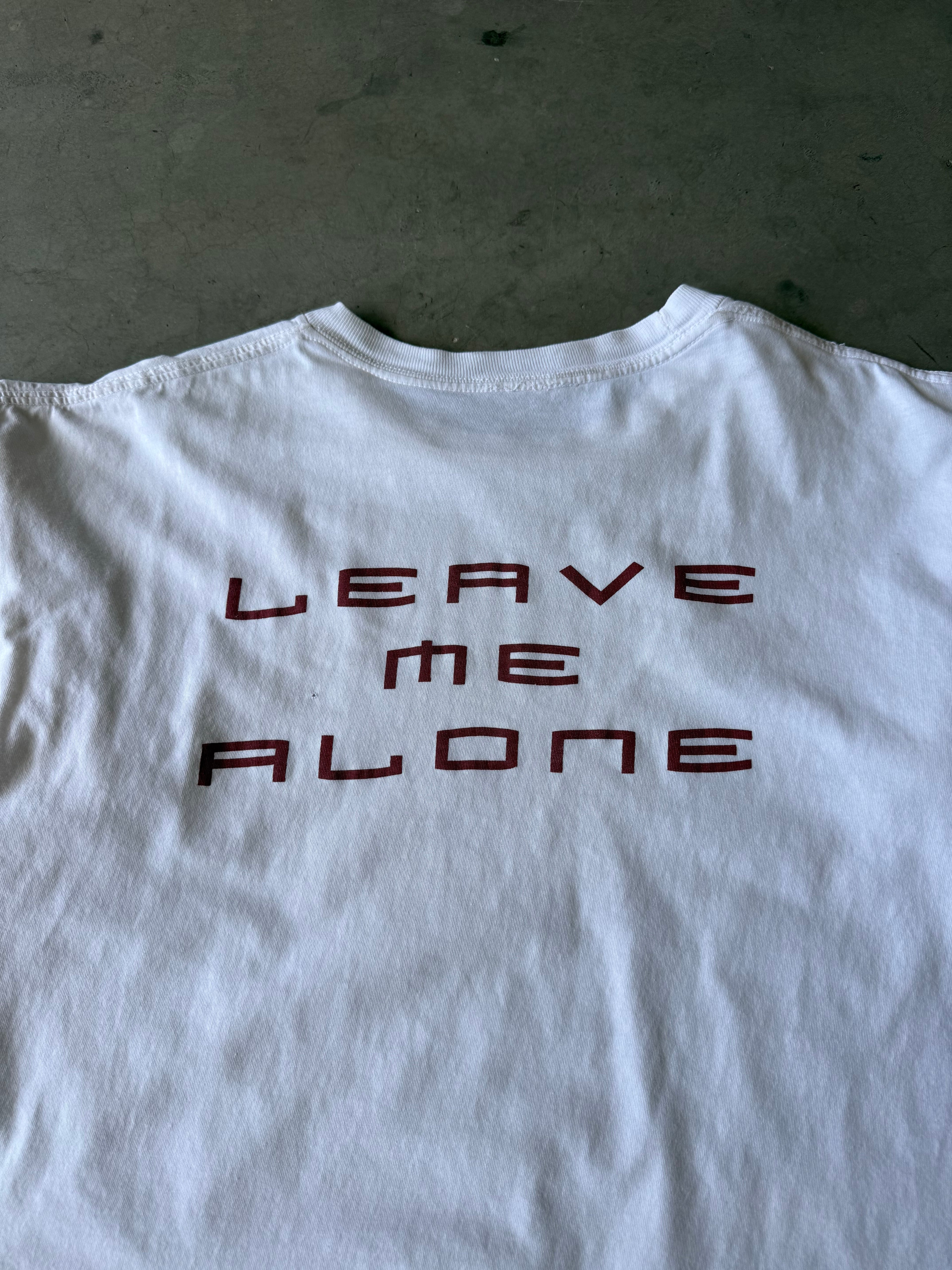 1990s The Smashing Pumpkins Leave me Alone Tee(XL)
