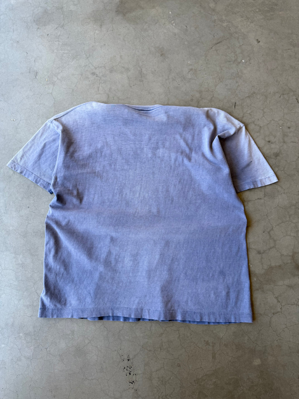 1970s Extremely Faded Champion West View Charger Tee(XL)