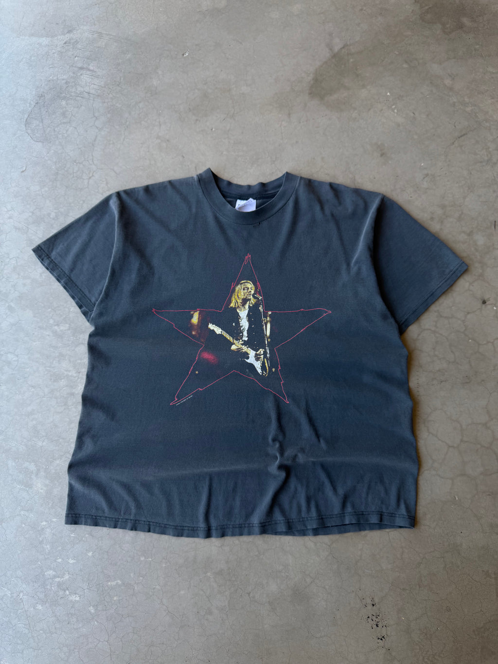 1990s Kurt Cobain The End of Music Tee(XL)