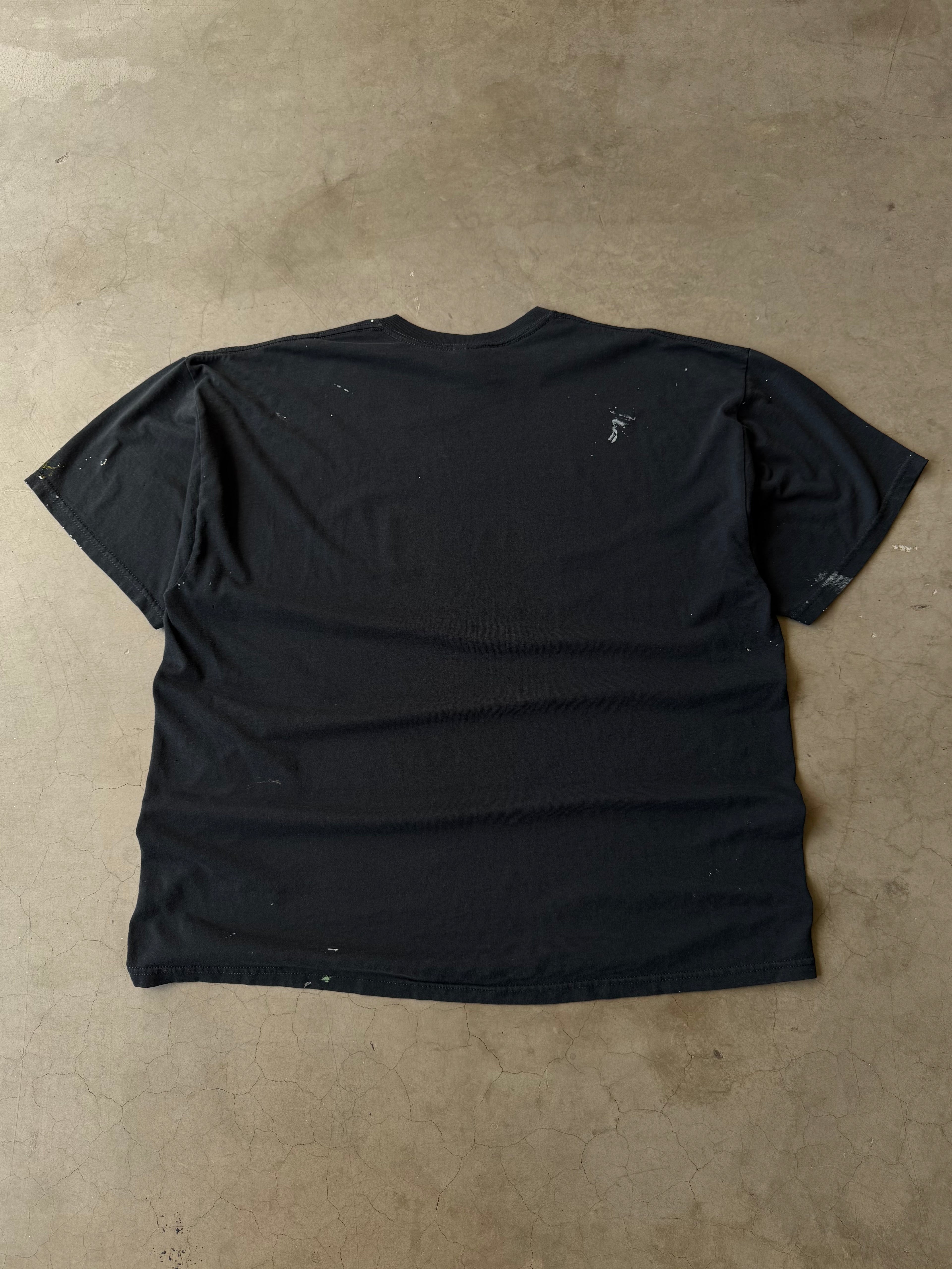 Early 2000s Extremely Painted Weightlifting Tee(XXL)