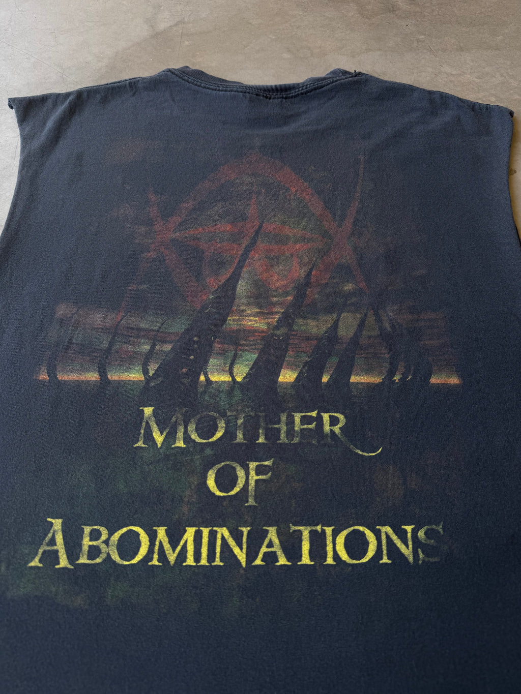 Early 2000s Cradle Of Filth Mother Of Abominations Tank Tee(XL)