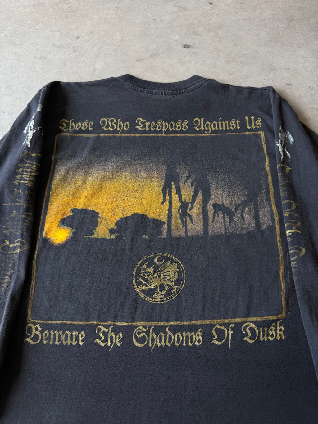 1990s Cradle of Filth Vempire European Long Sleeve Tee(XL)