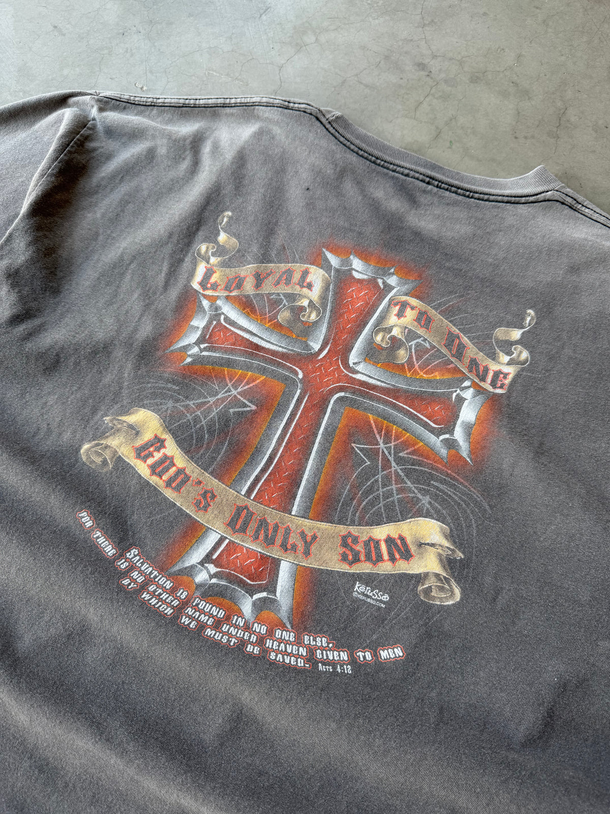 1990s Extremely Faded God’s Only Son Tee(XL)