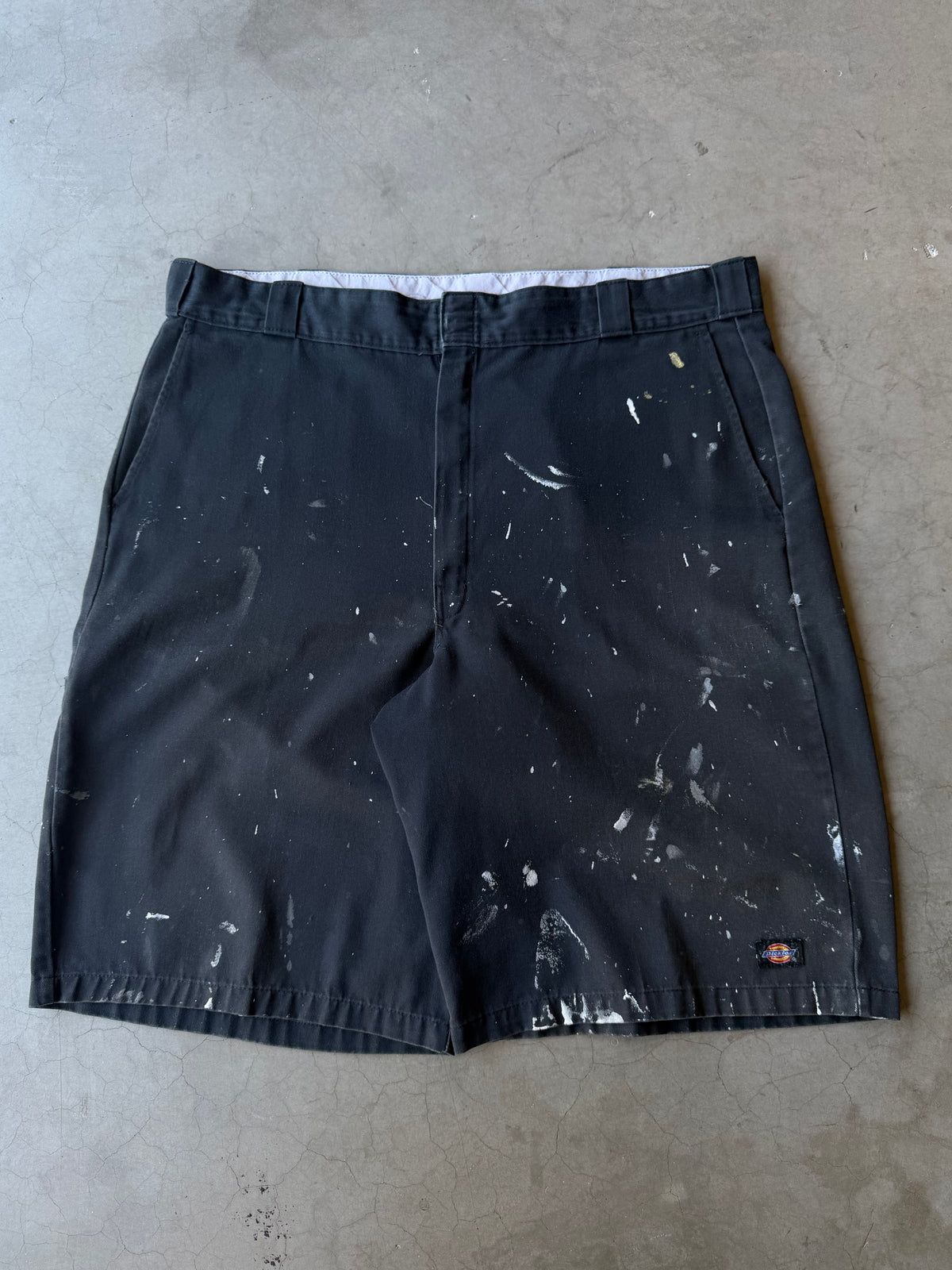 Painted Black Dickies Shorts(40)