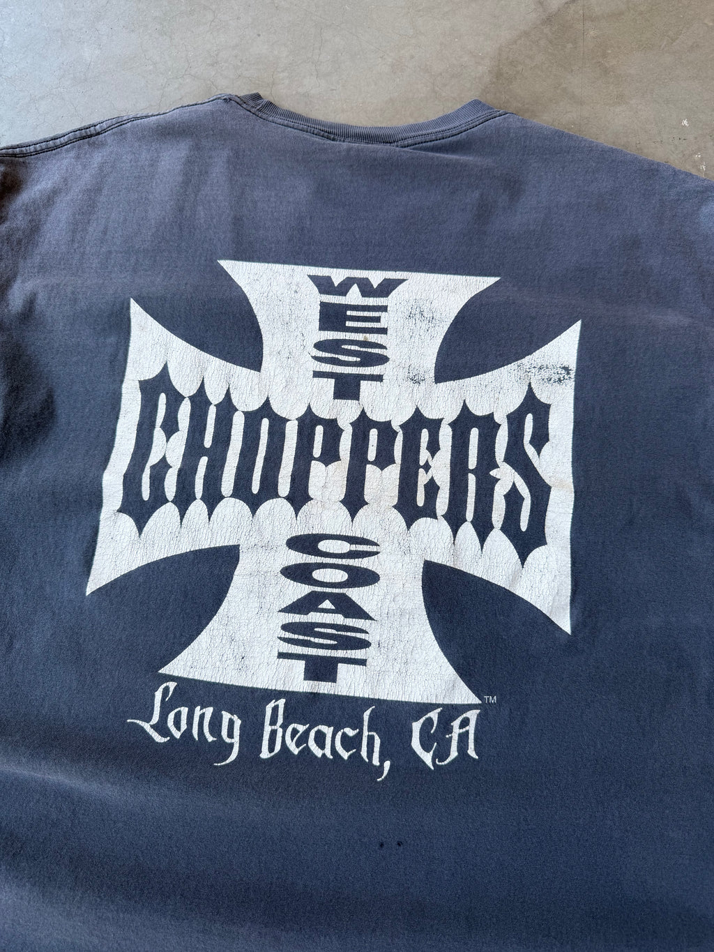 Early 2000s Faded West Coast Choppers Tank Tee