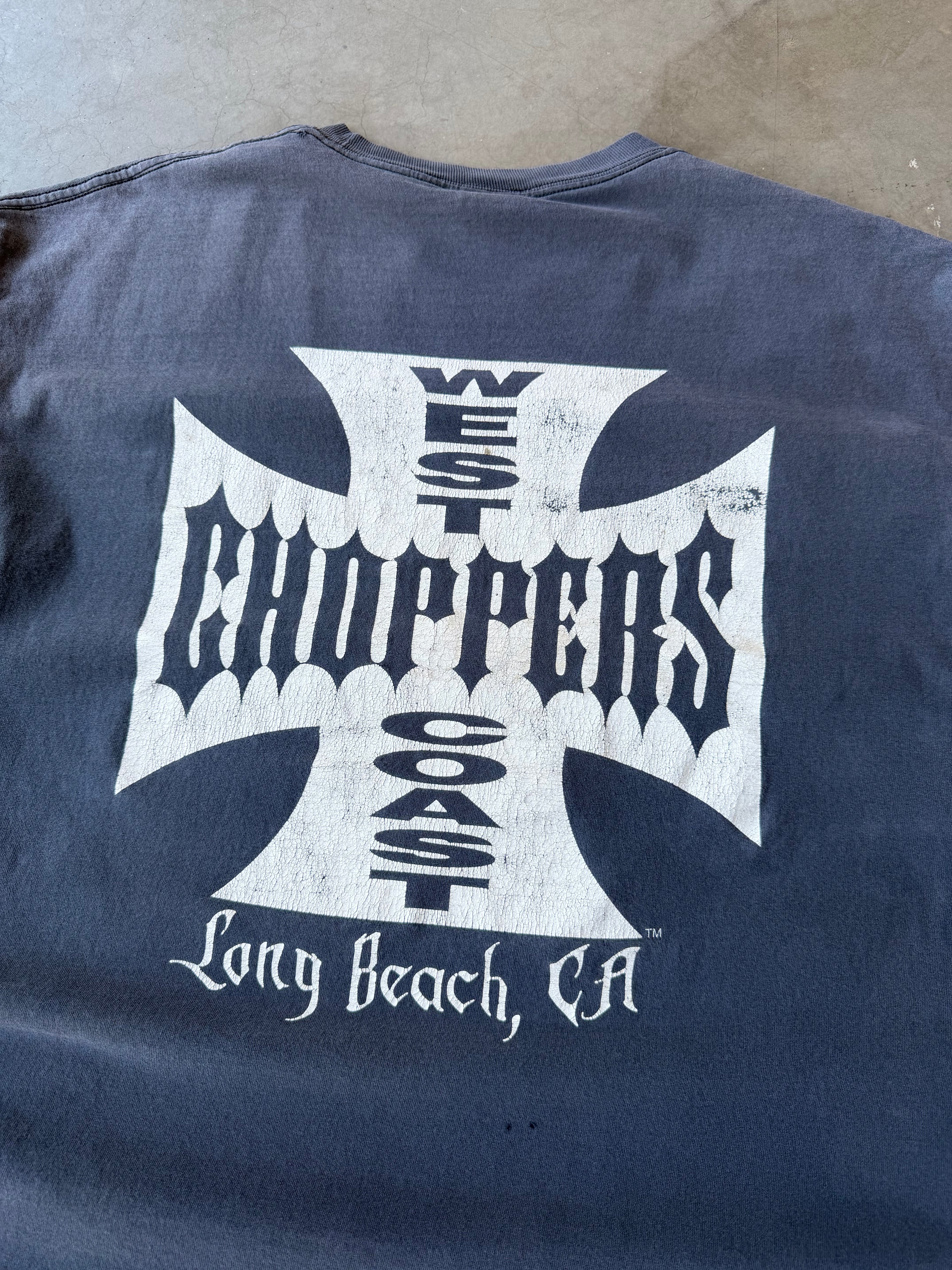 Early 2000s Faded West Coast Choppers Tank Tee
