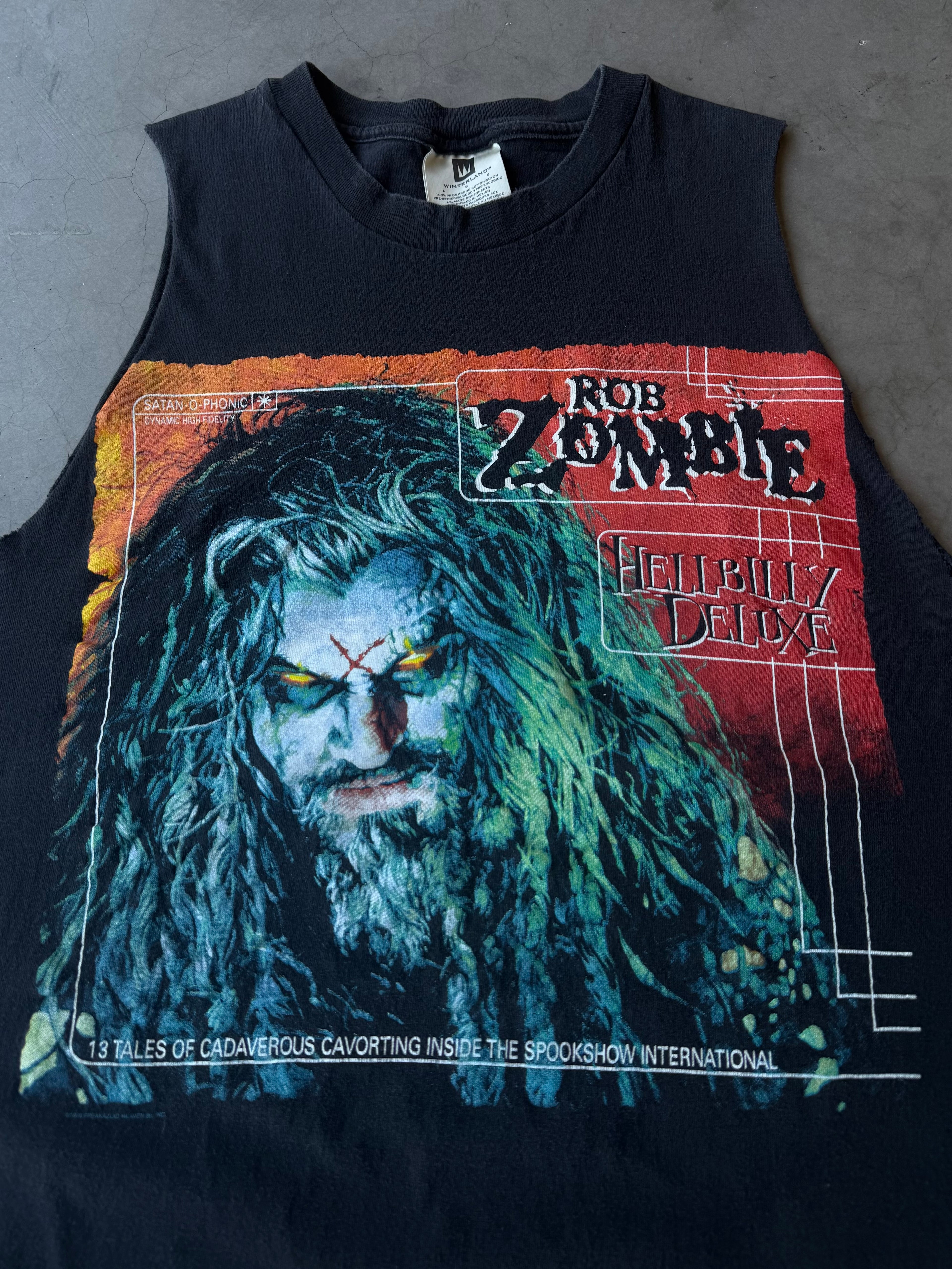 1990s Rob Zombie Hellbilly Deluxe Tank Tee(L)