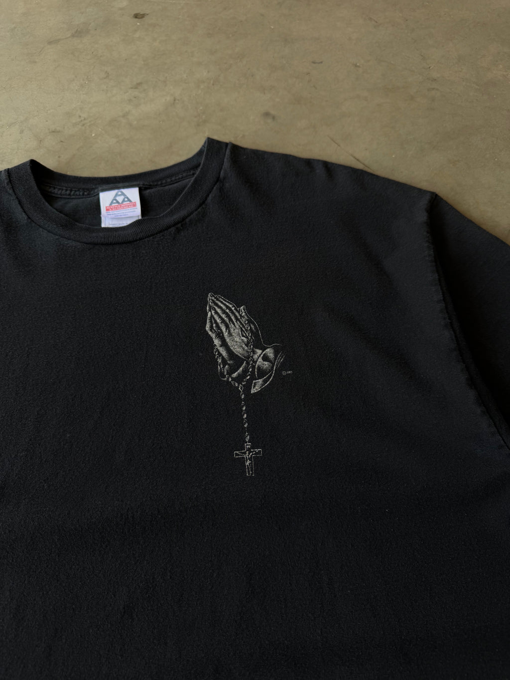 Early 2000s Jesus Prayer Hands Tee(XXL)