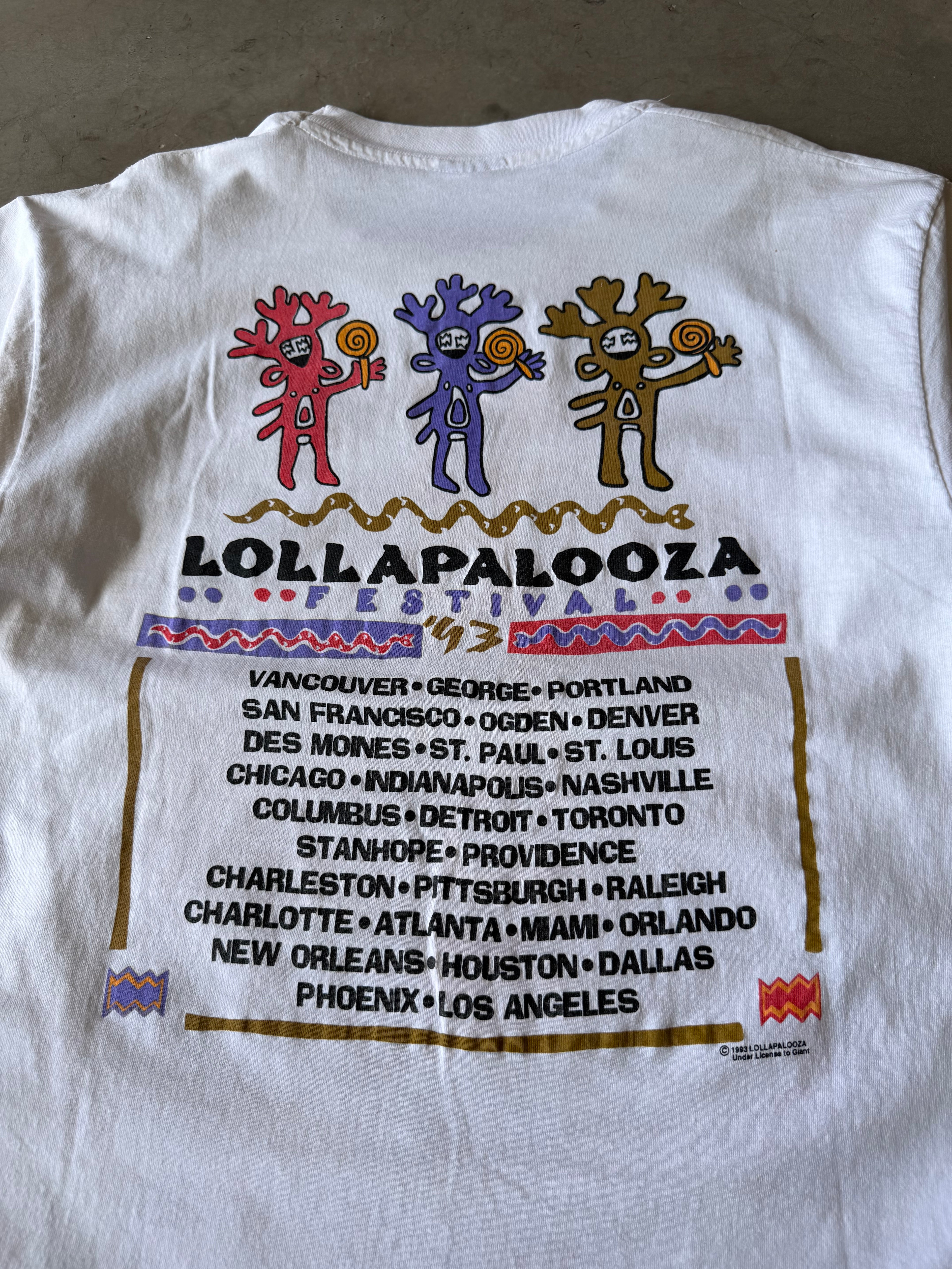 1990s Lollapalooza 93’ Tee(XL)