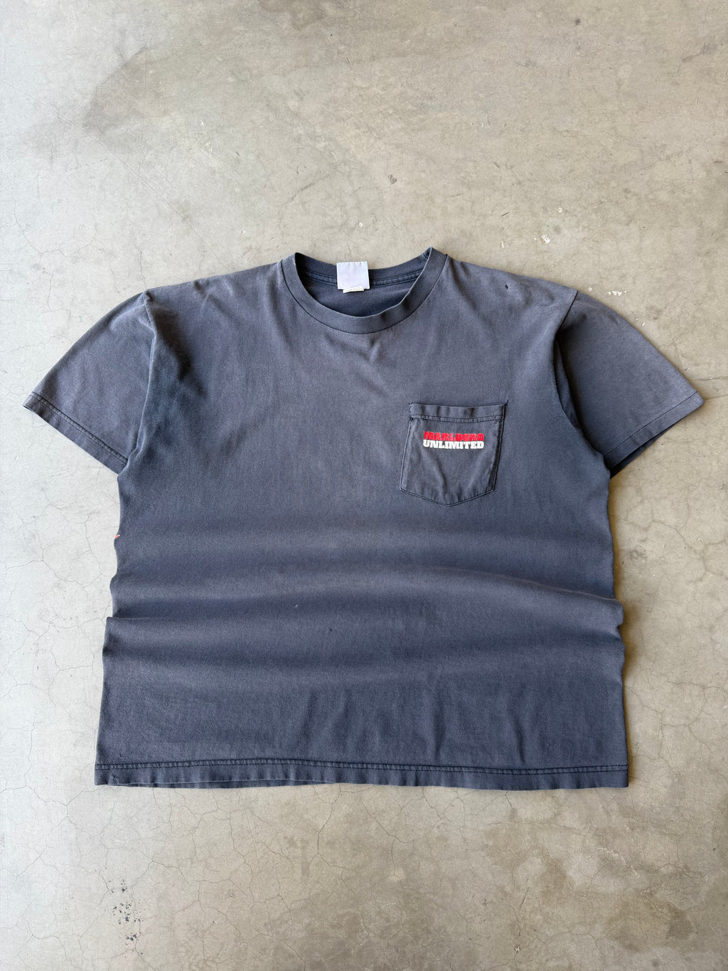 1990s Faded Lizard Marlboro Tee(XL)
