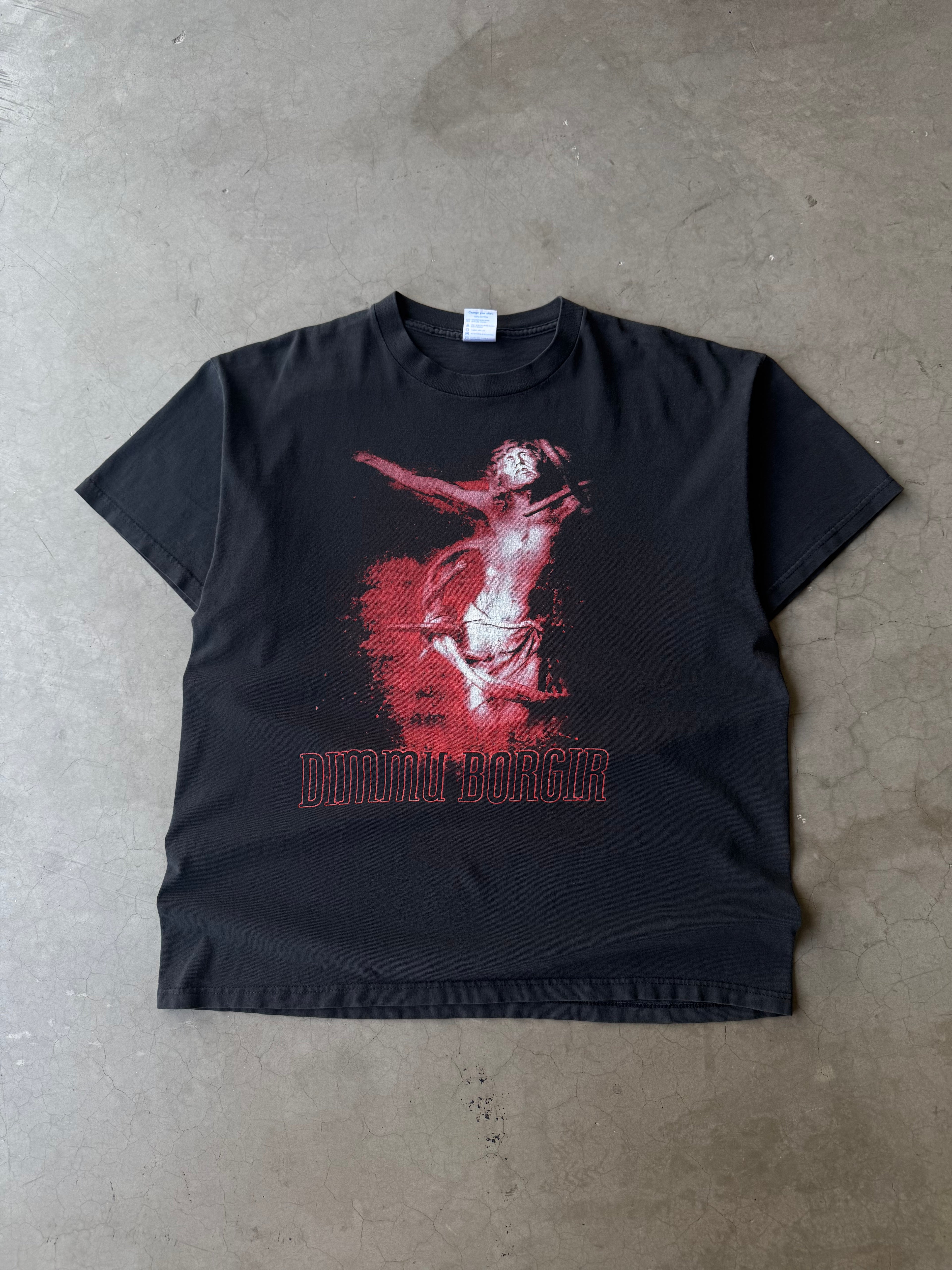 Early 2000s Dimmu Borgir Puritanical Euphoric Misanthropia Tee(XL)