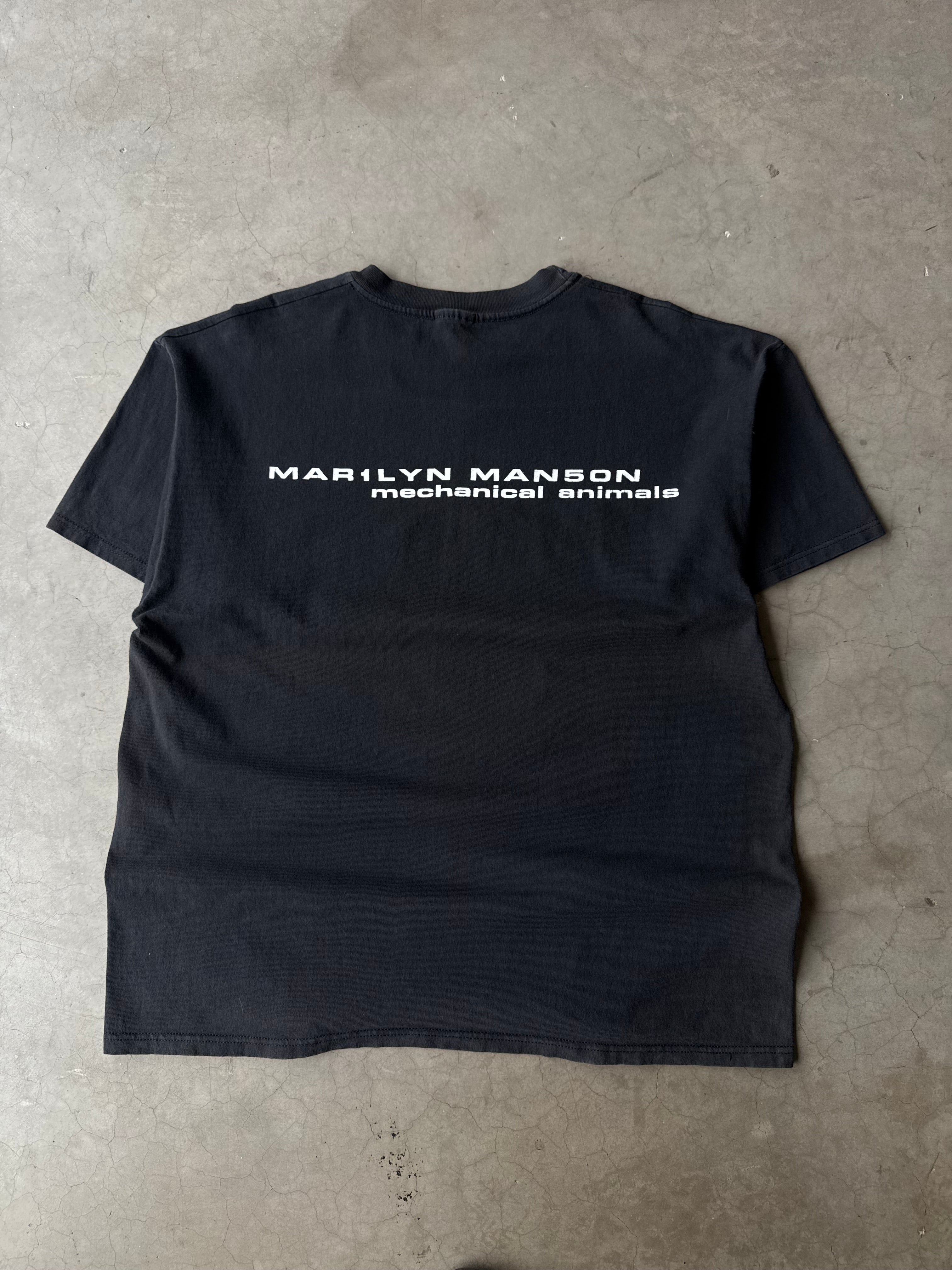 1990s Marilyn Manson Mechanical Animals Tee(XL)