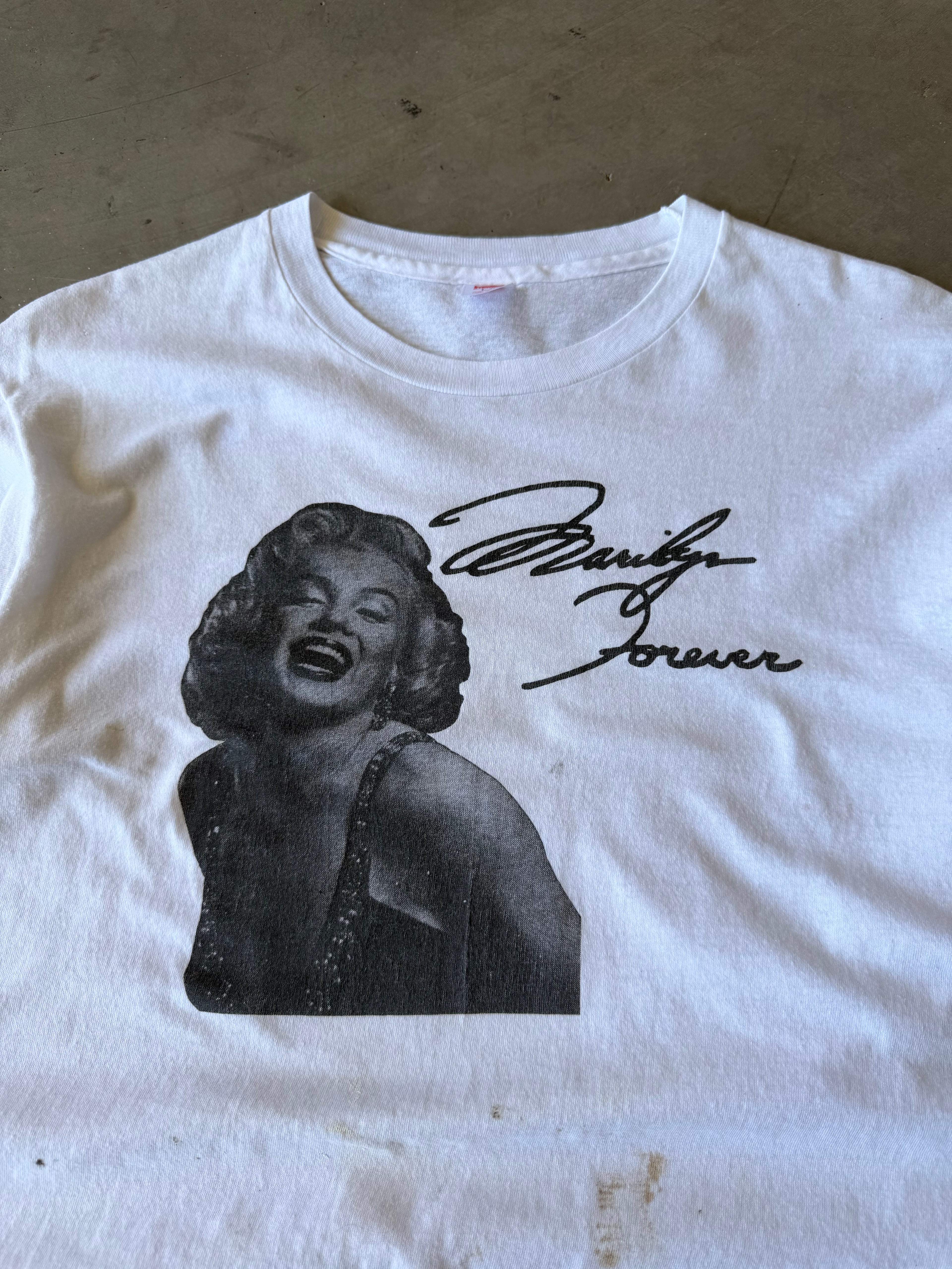 1980s Distressed Marilyn Forever Tee(L)