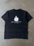 Early 2000s Have a Nice Day! Middle Finger Tee(L)
