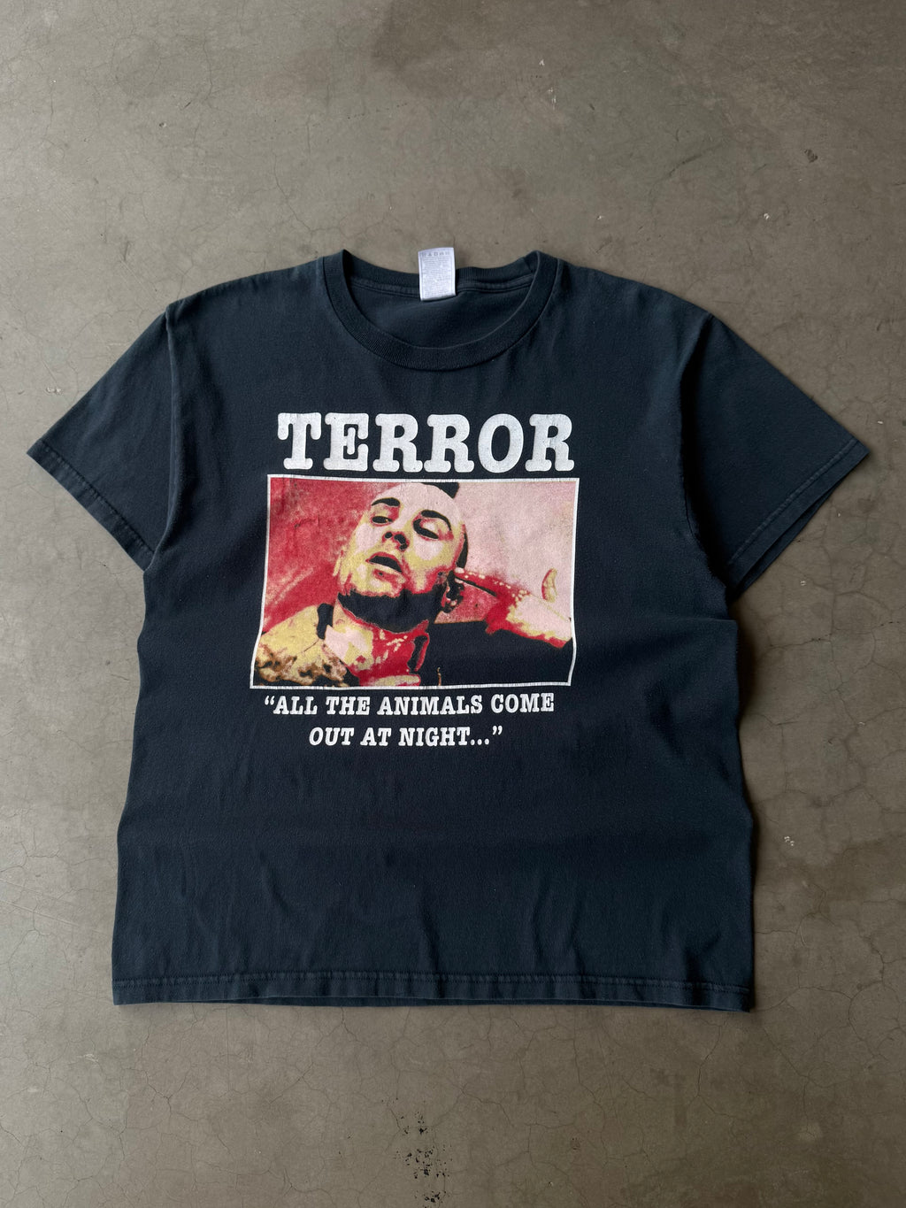 Early 2000s Taxi Driver Terror Tee(L)