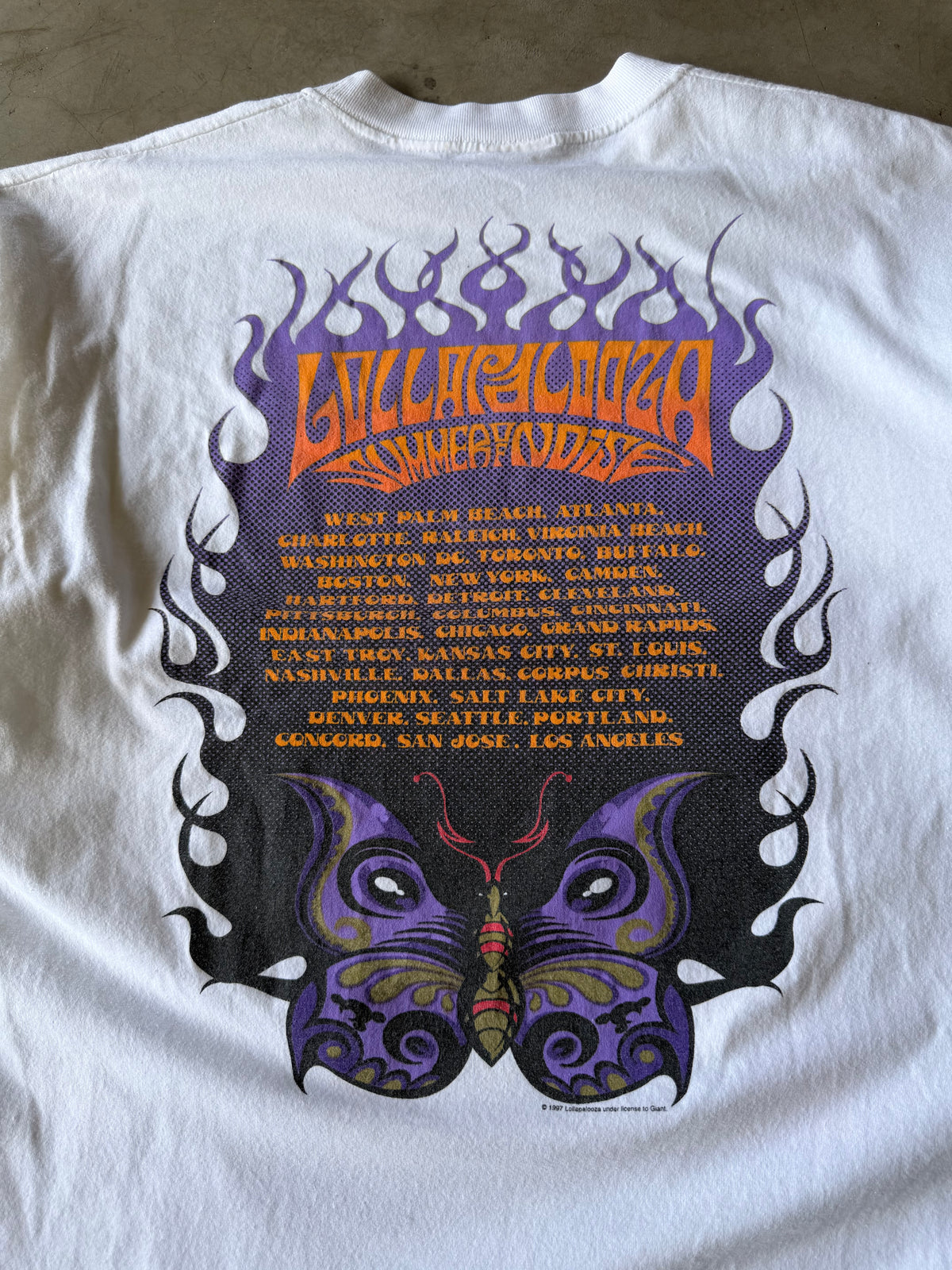 1990s Lollapalooza Summer of Noise Tee(XL)