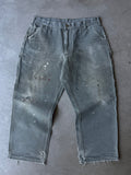 Painted & Distressed Carhartt Carpenter Pants