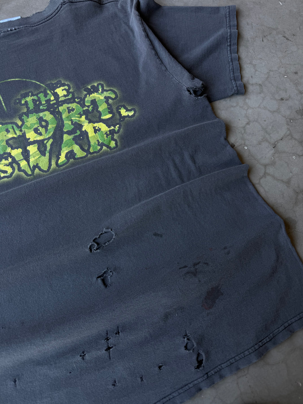 1990s Faded & Distressed Slayer The Sport is War Tee(XL)
