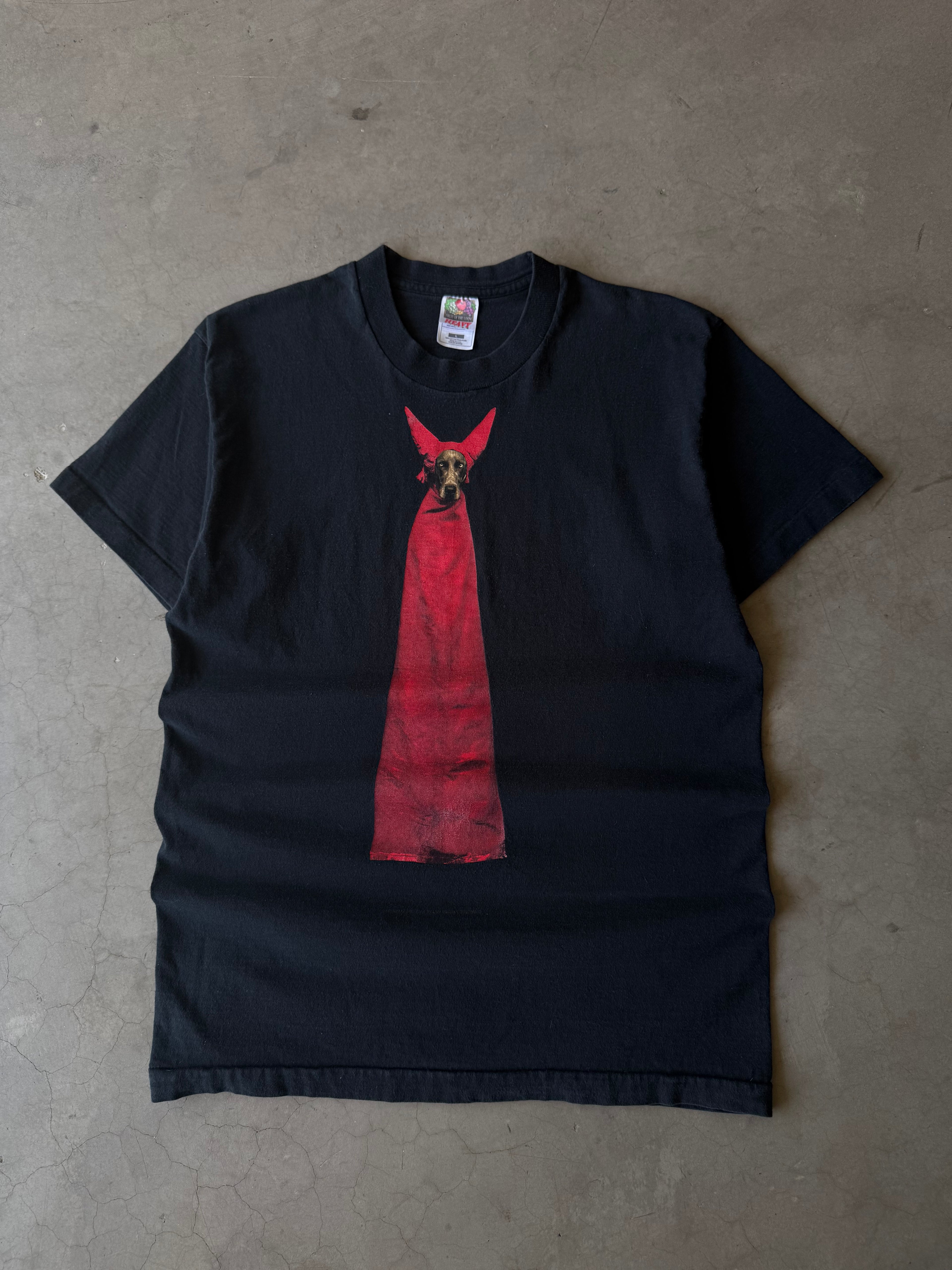 1990s William Wegman Devil Dog Tee(L)