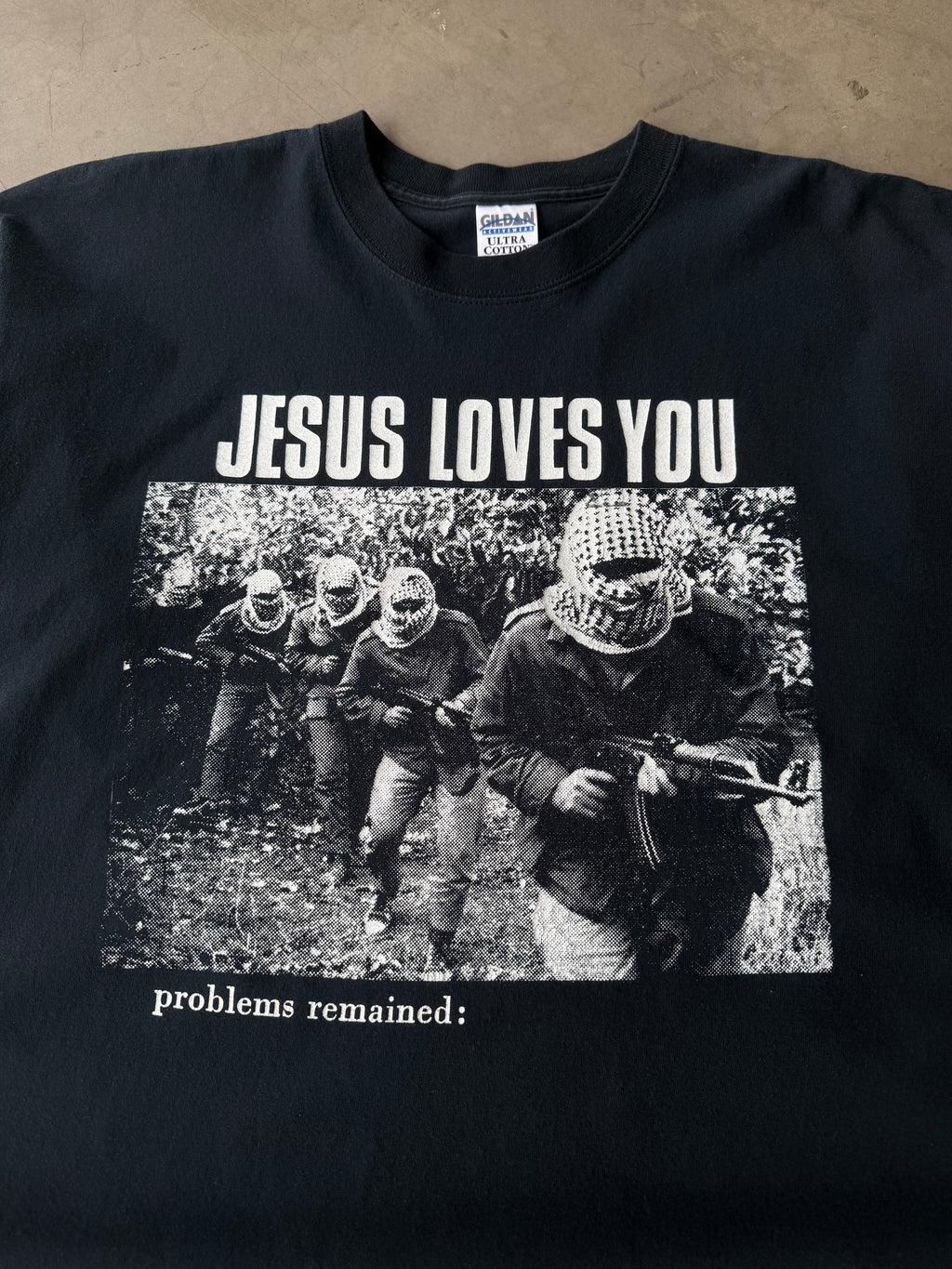 Early 2000s Don Rock Jesus Loves You Tee(XL)