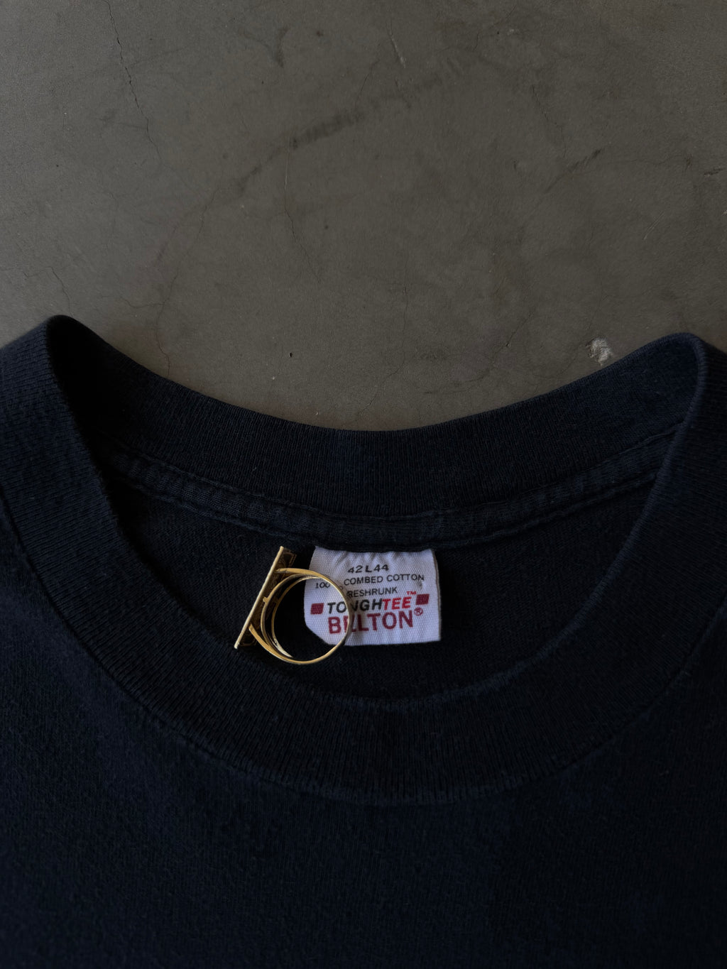 1980s Harley Davidson Embroidered Pocket Tee(L)