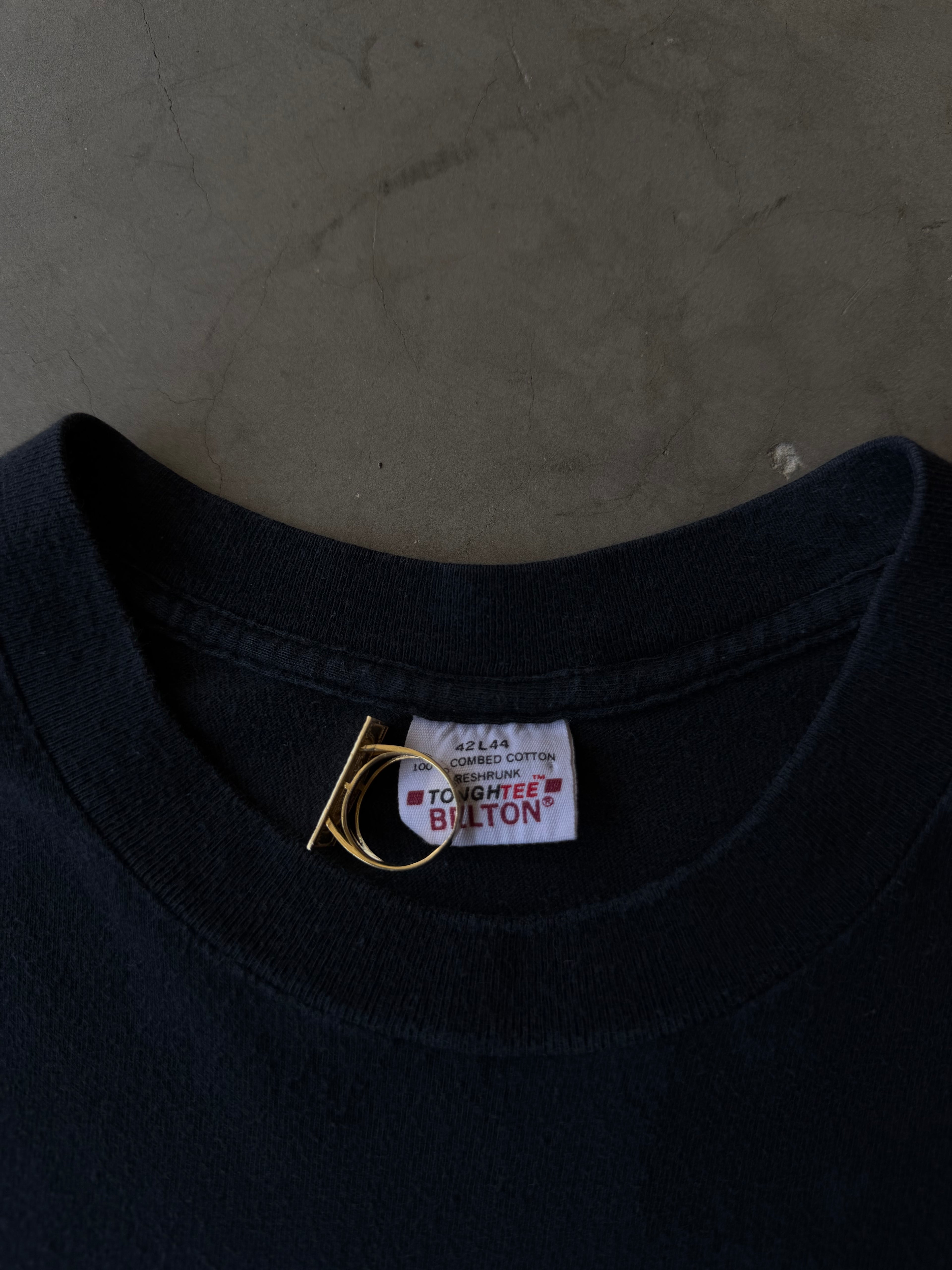 1980s Harley Davidson Embroidered Pocket Tee(L)