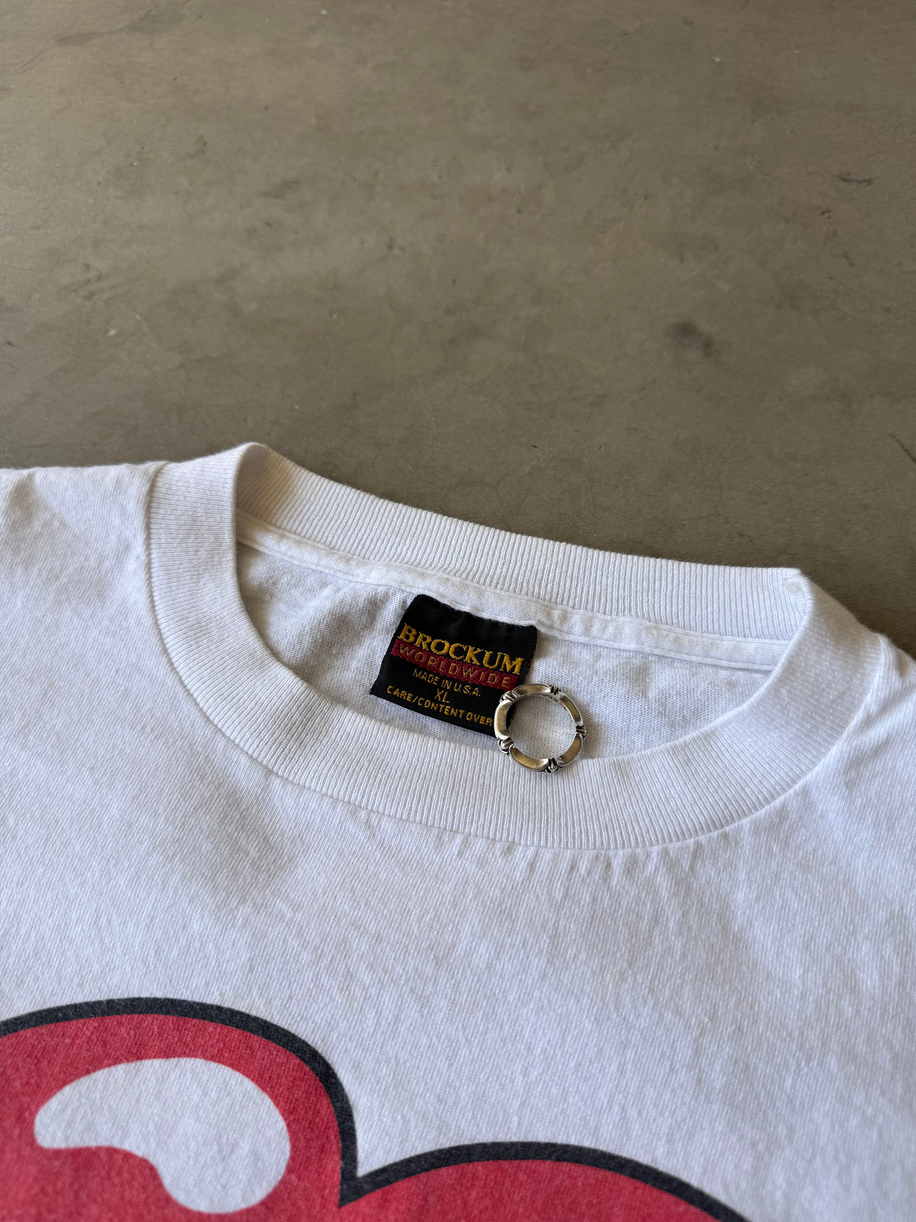 1990s Rolling Stones USA Flag Tour Tee(XL)