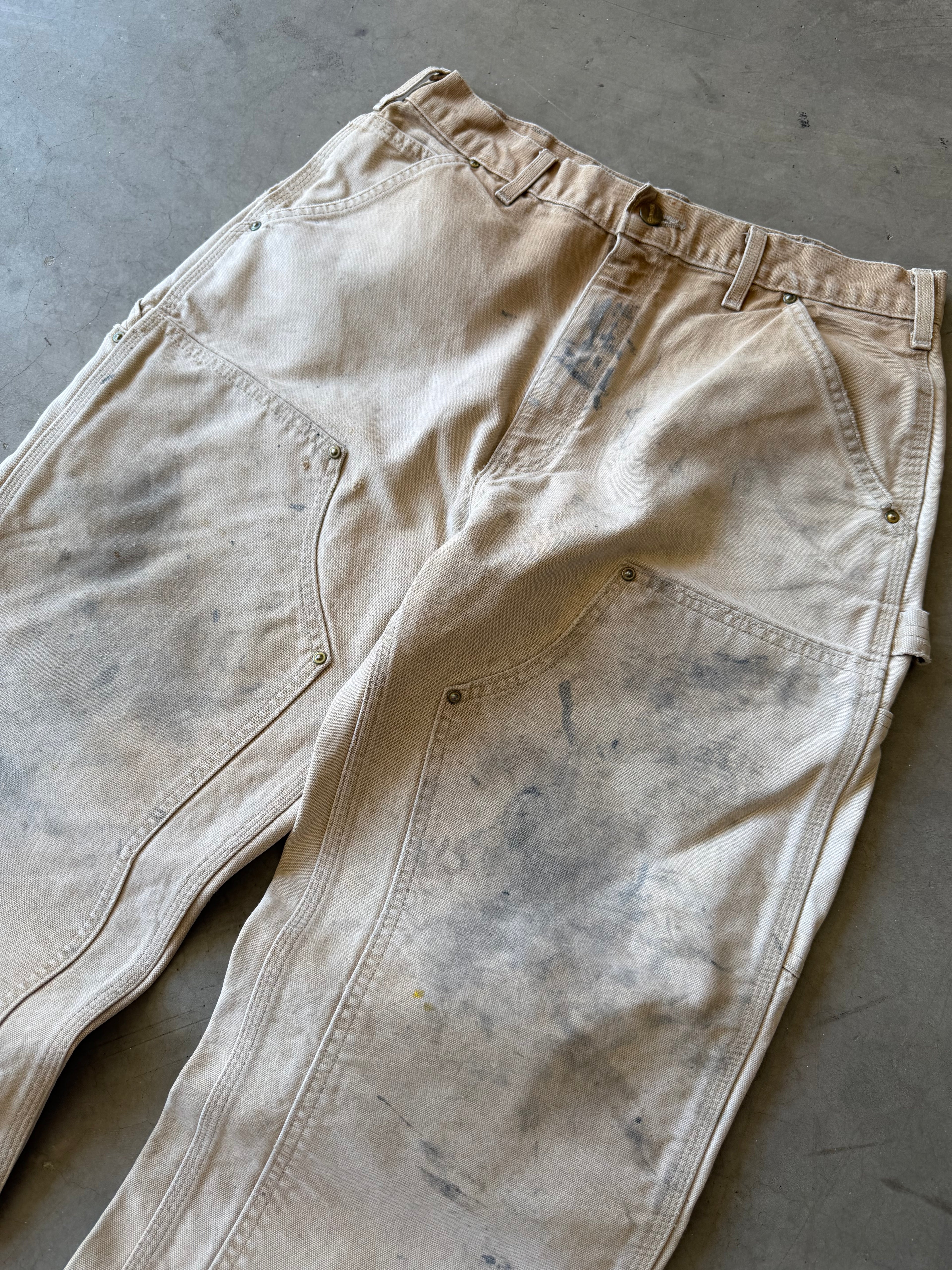 Distressed Carhartt Double Knee Pants(32x32)
