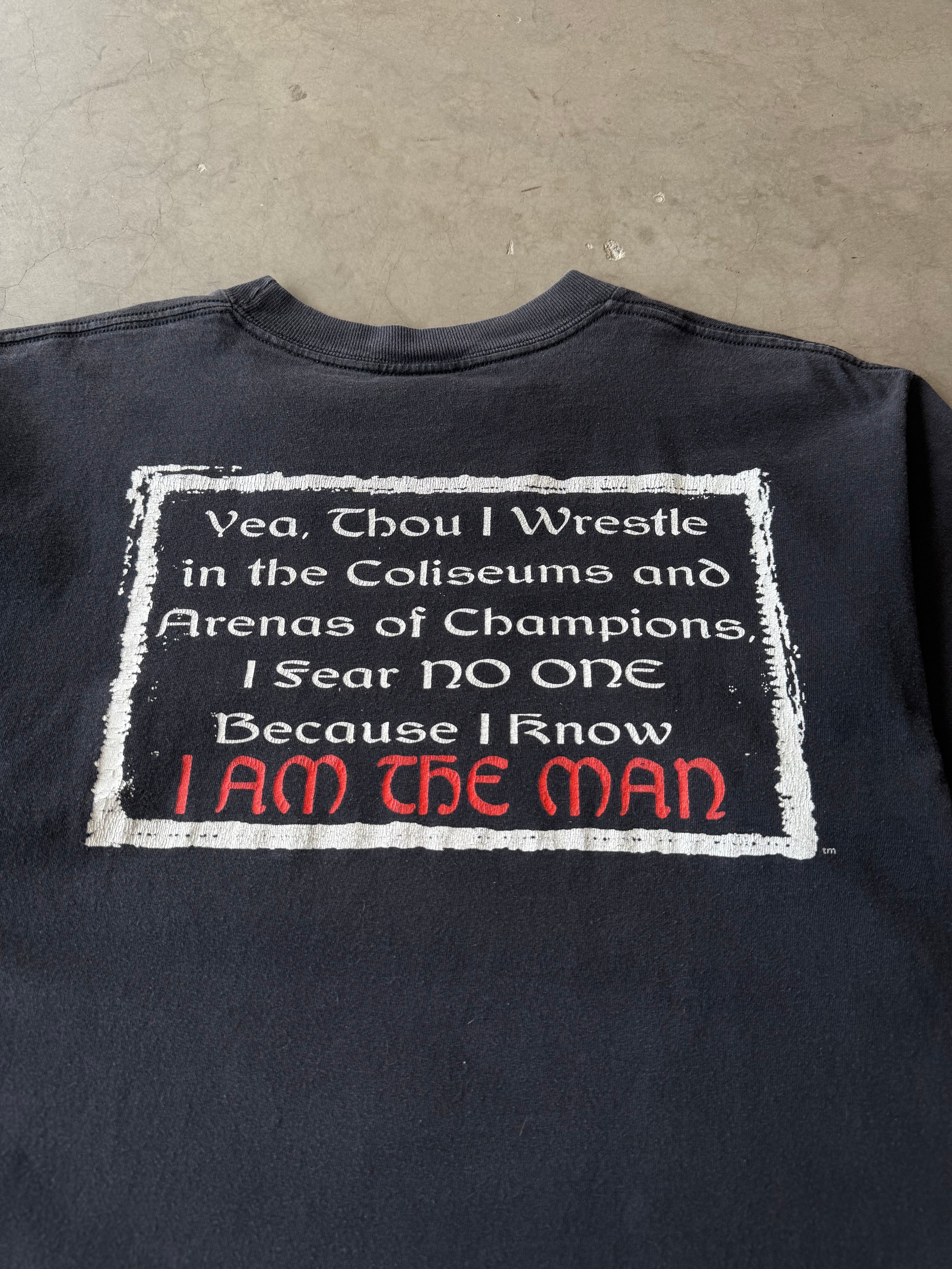 1990s Hulk Hogan 4 Life Skull Wrestling Tee(L)