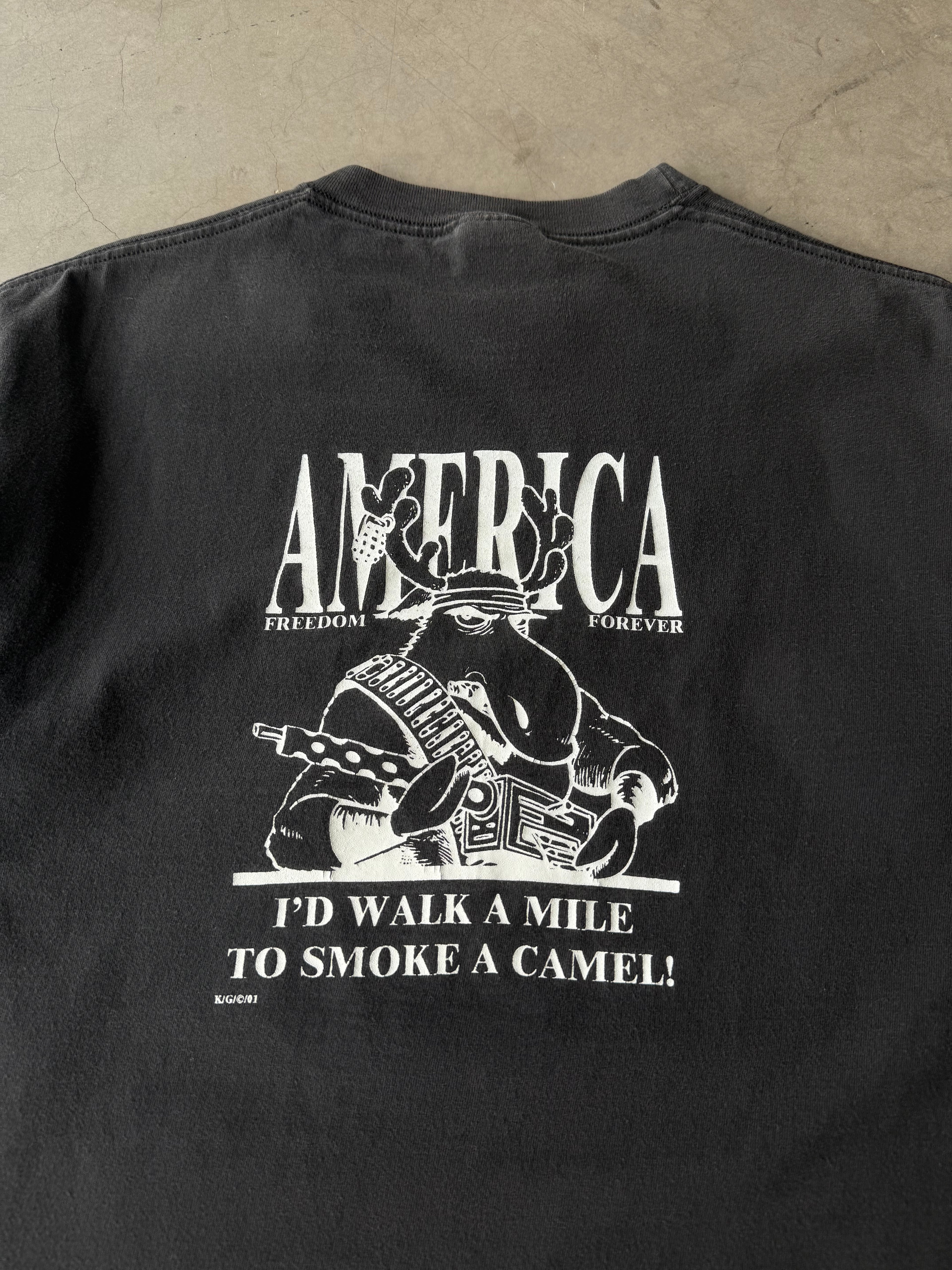 Early 2000s I Want You! Osama bin Laden Tee(M)