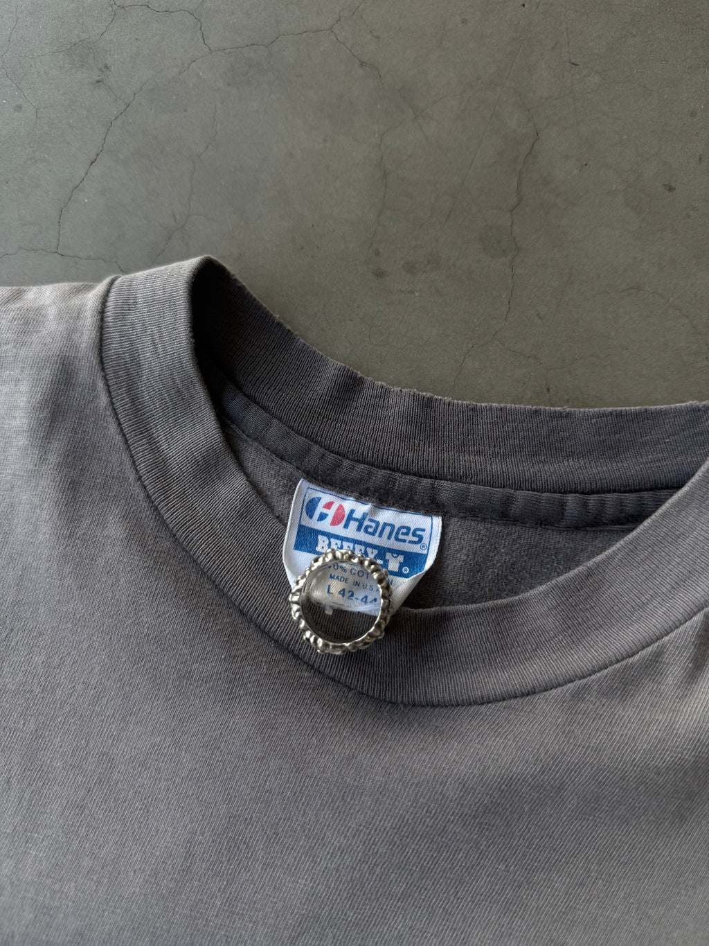 1980s Extremely Faded San Diego Champ Pocket Tee(L)