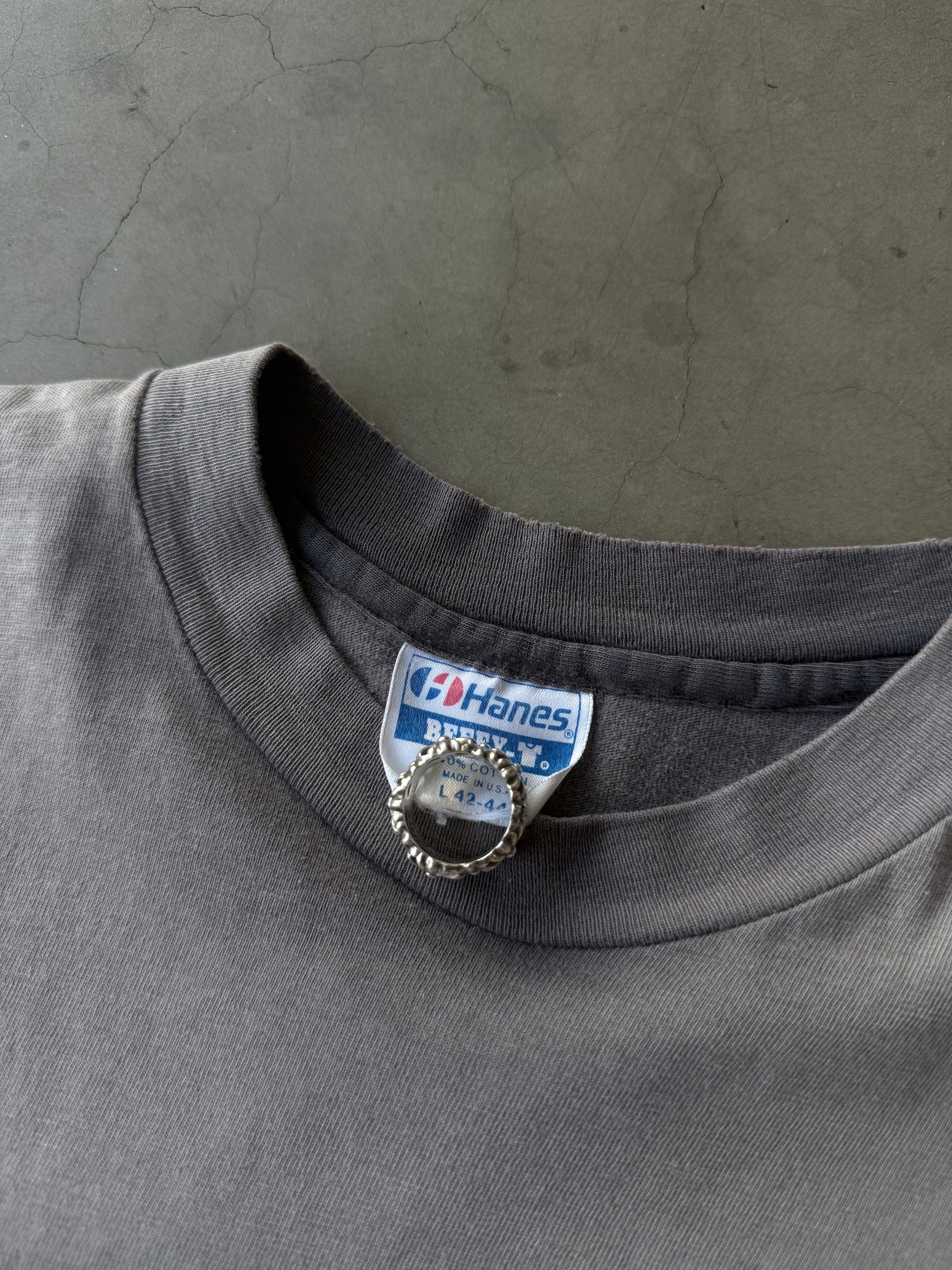 1980s Extremely Faded San Diego Champ Pocket Tee(L)