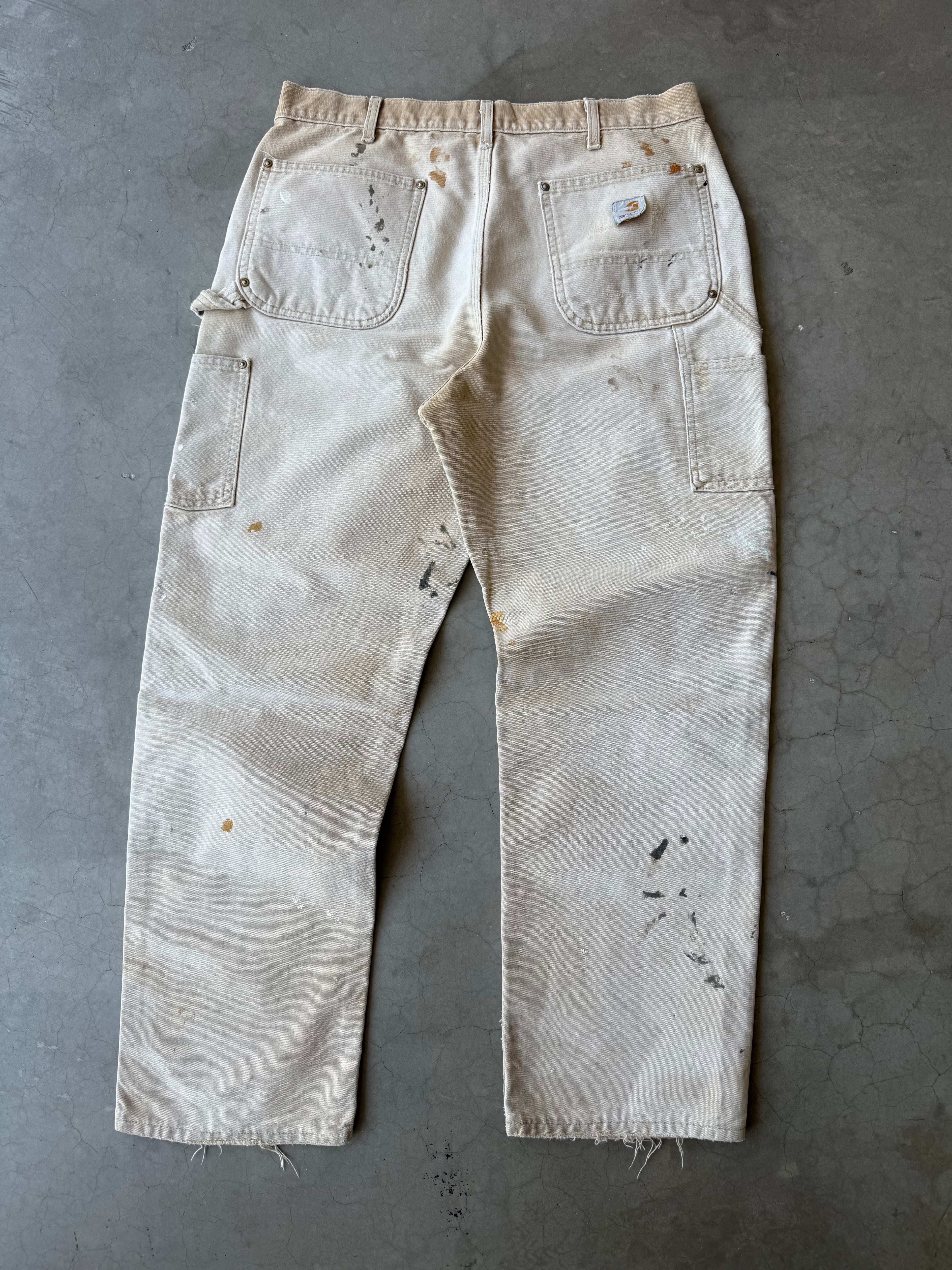 Extremely Distressed Carhartt Double Knee Pants