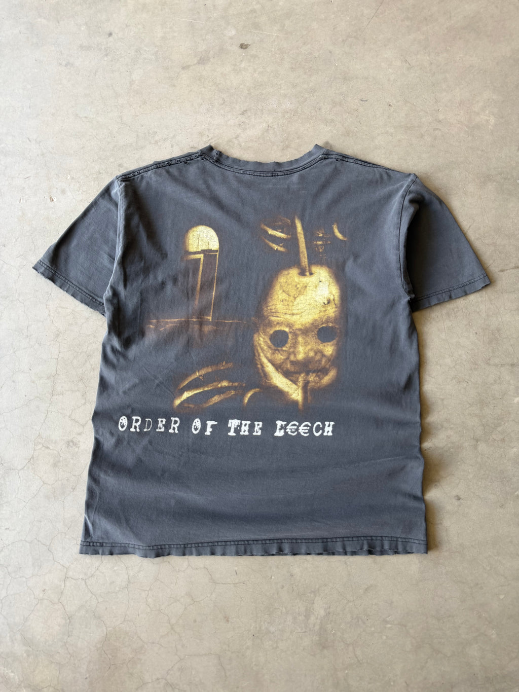 Early 2000s Faded Napalm Death Tee(L)