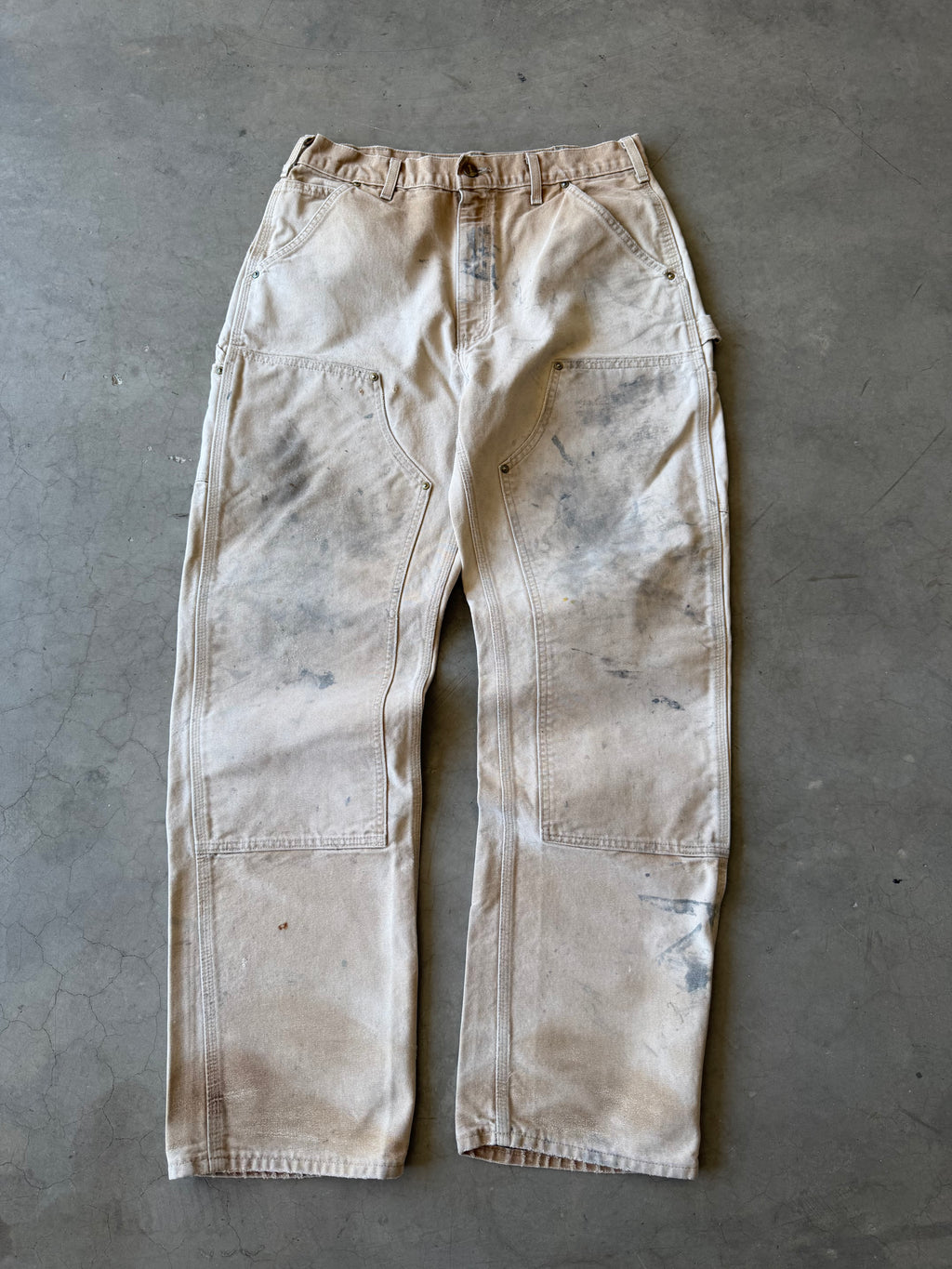 Distressed Carhartt Double Knee Pants(32x32)