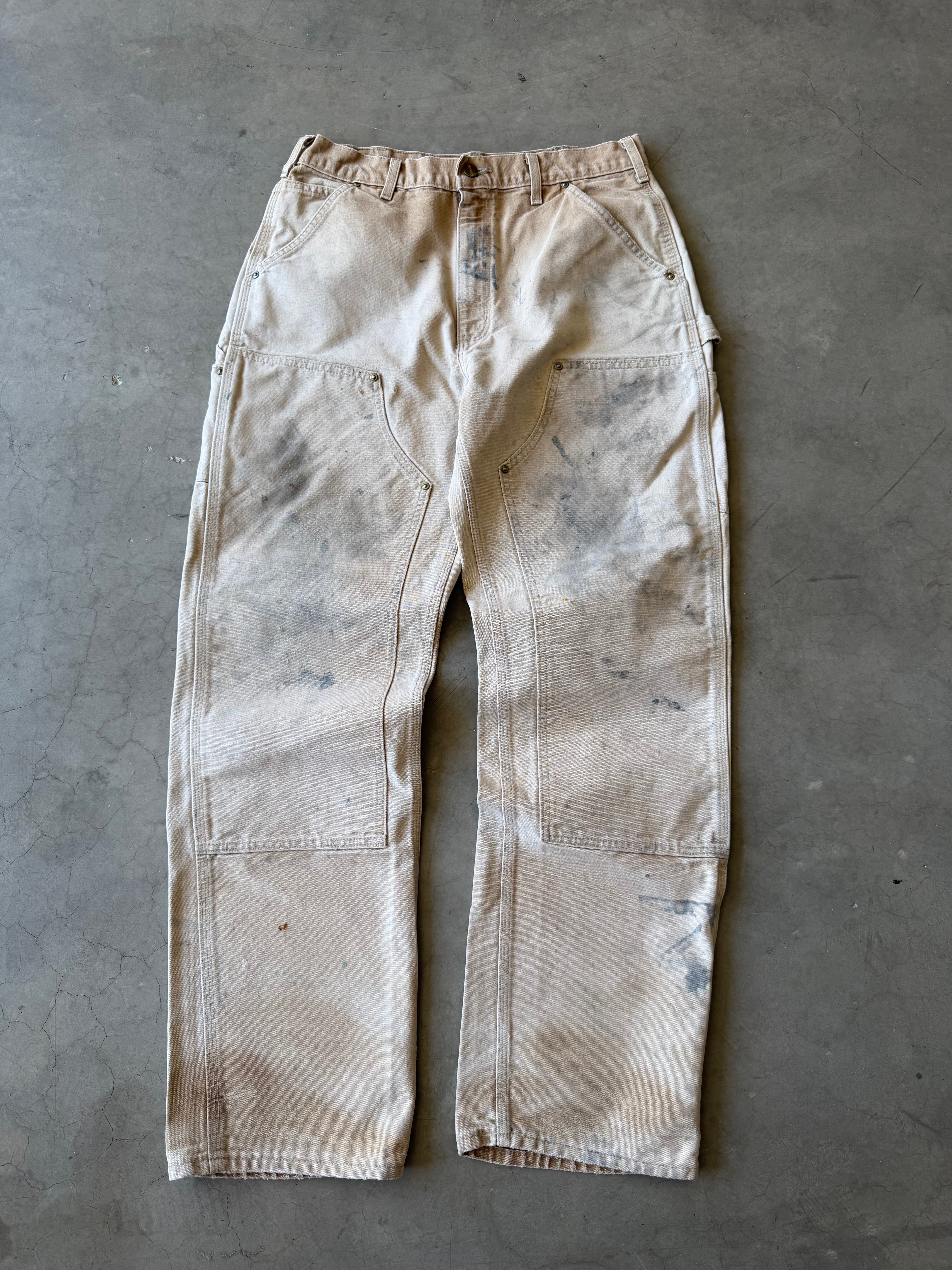 Distressed Carhartt Double Knee Pants(32x32)