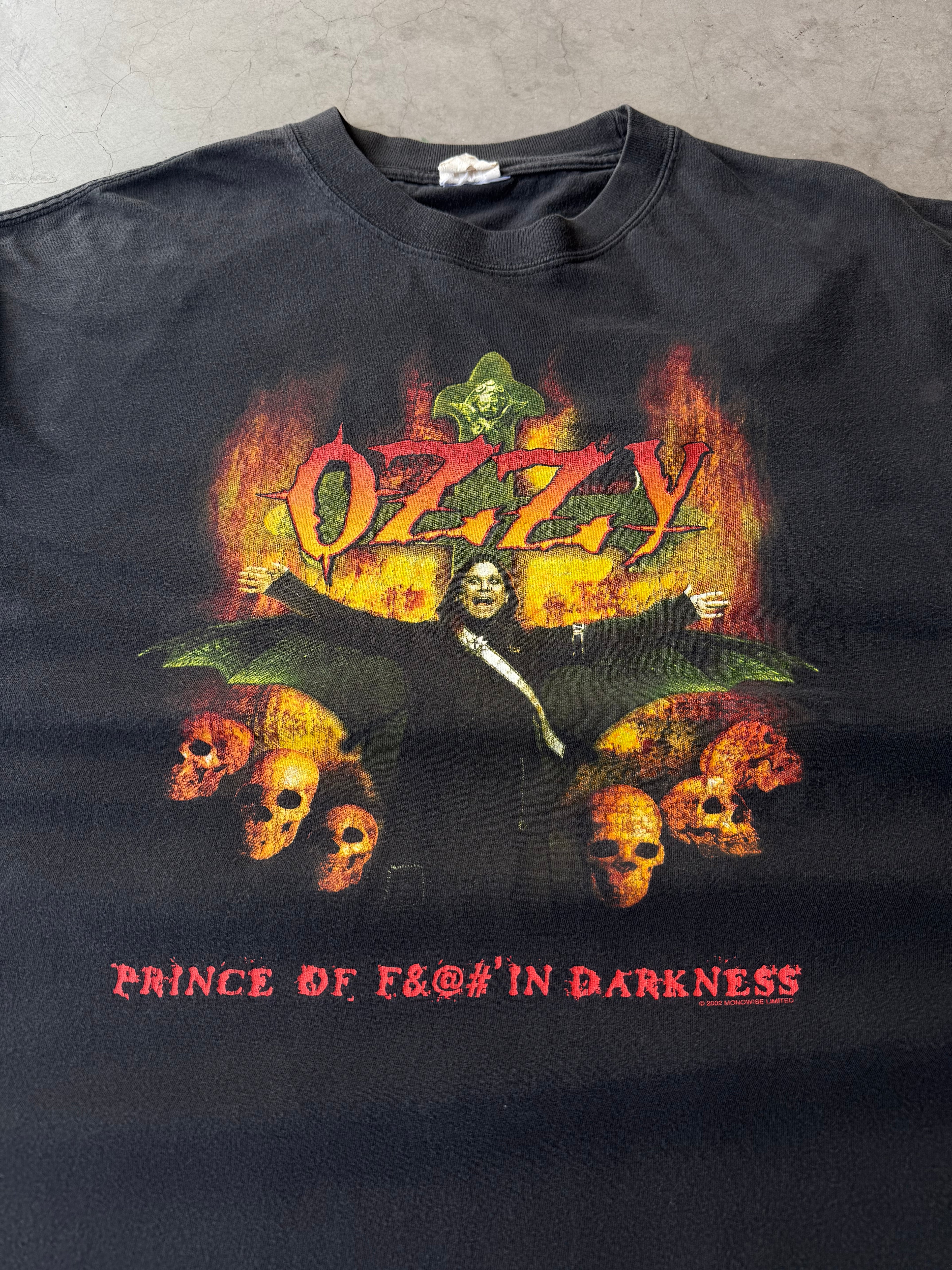 Early 2000s Ozzy Prince Of F*cking Darkness Tee(XL)