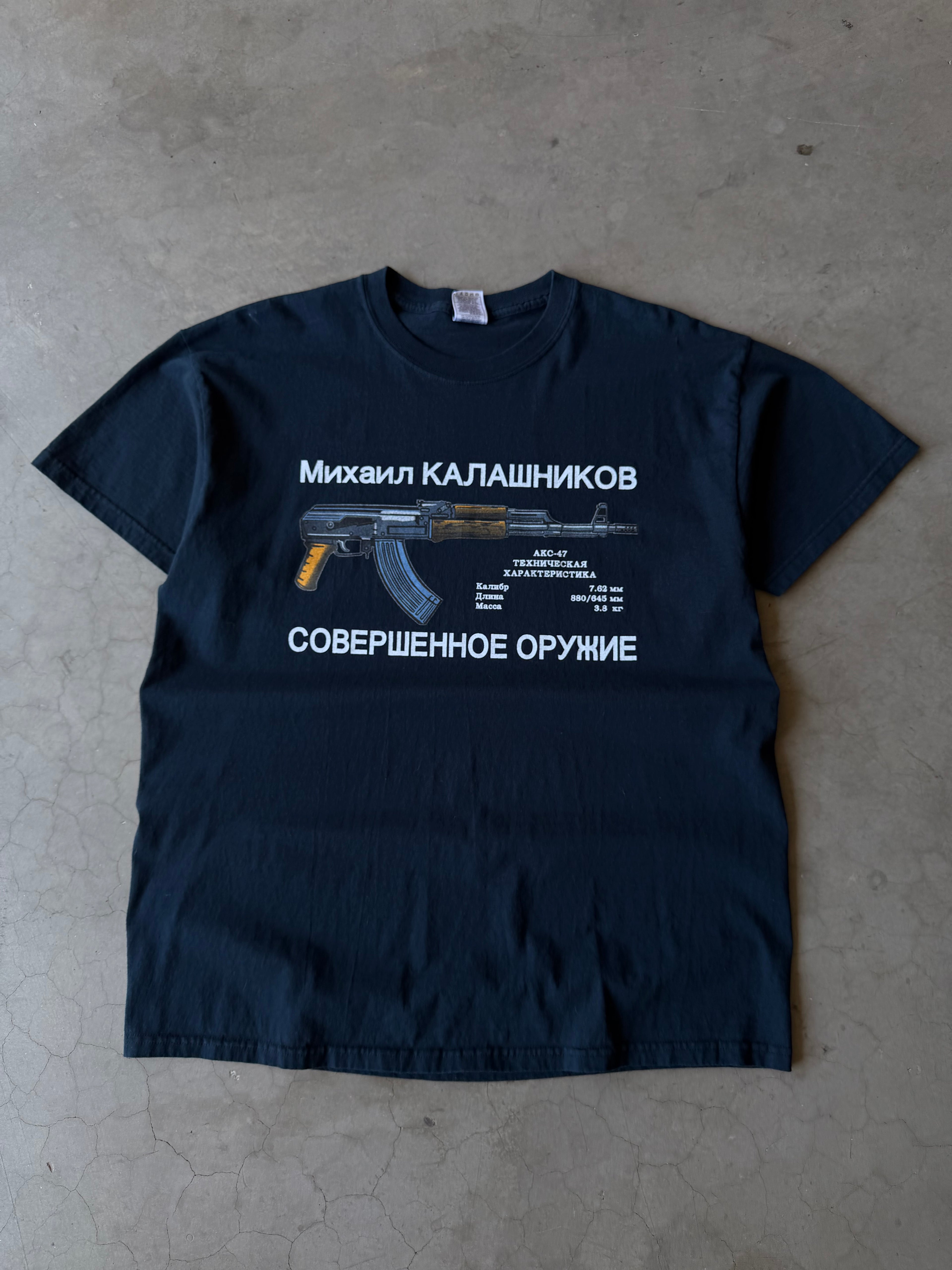 Early 2000s Kalashnikov AK-47 Tee(XL)
