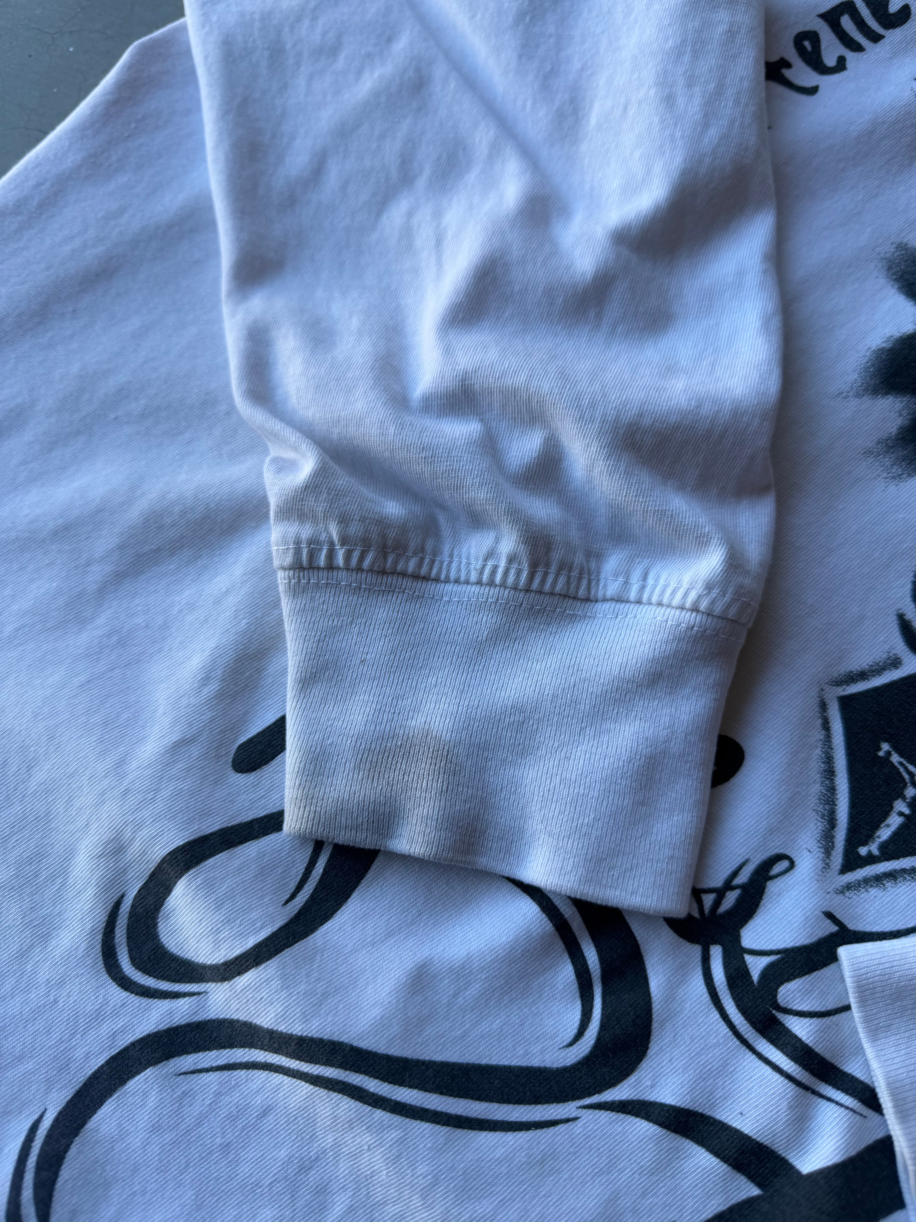 Early 2000s Jesus Prayer Hands Long Sleeve Tee(L)