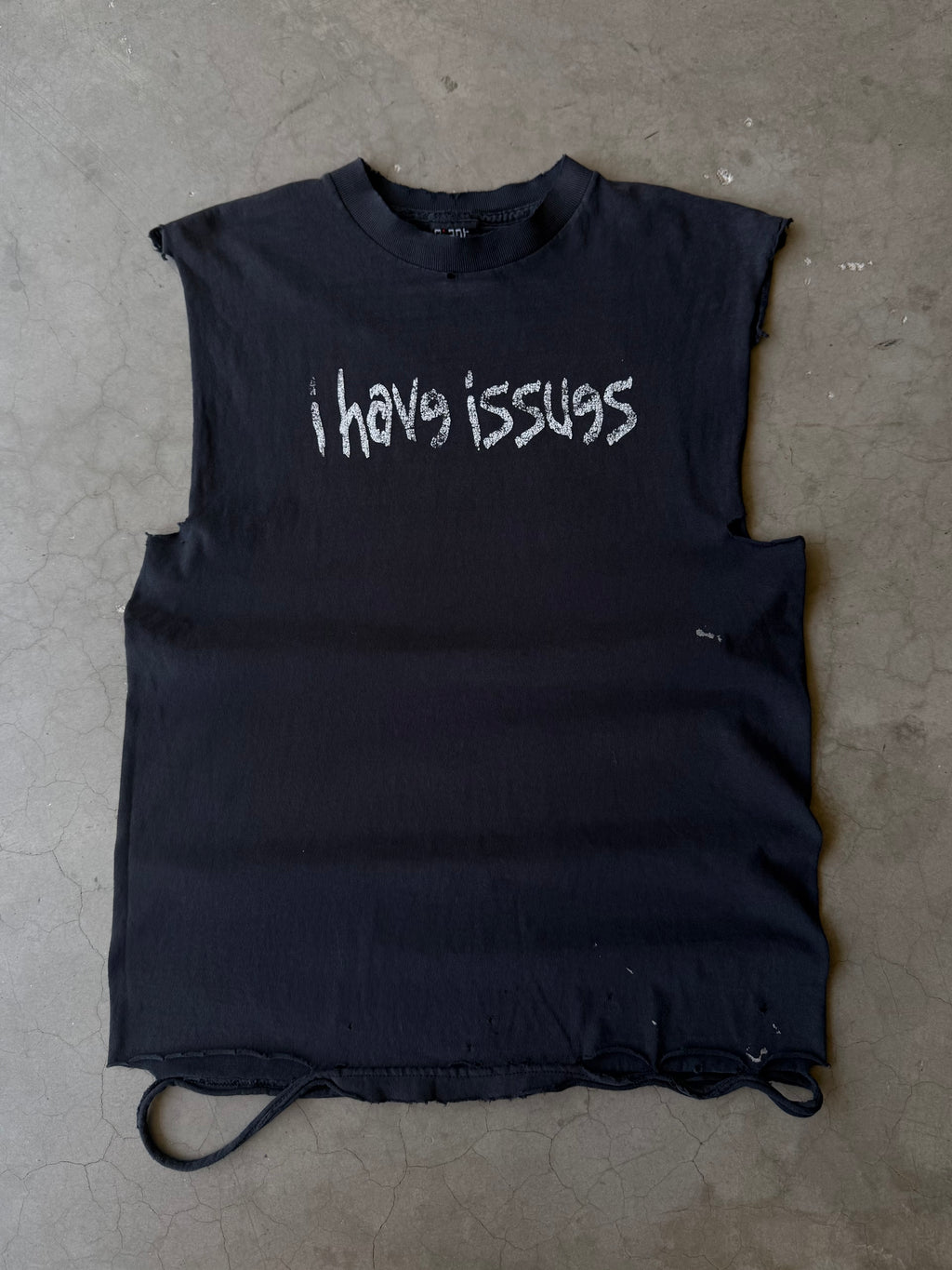1990s Distressed Korn I Have Issues Tank Tee(L)